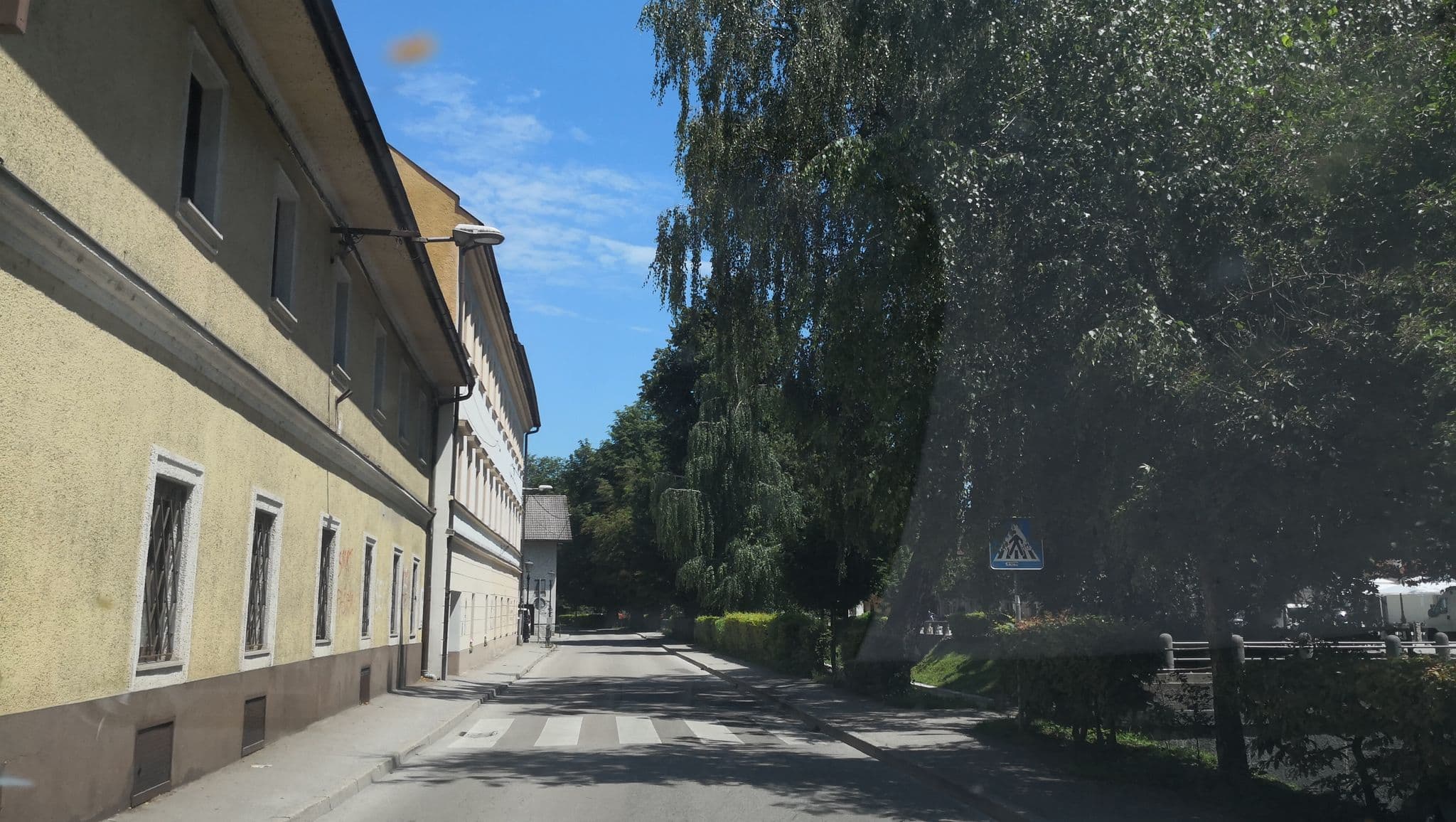 Street view near Hostel Vrba, Ljubljana — © stefanb (CC BY-SA · Mapillary)
