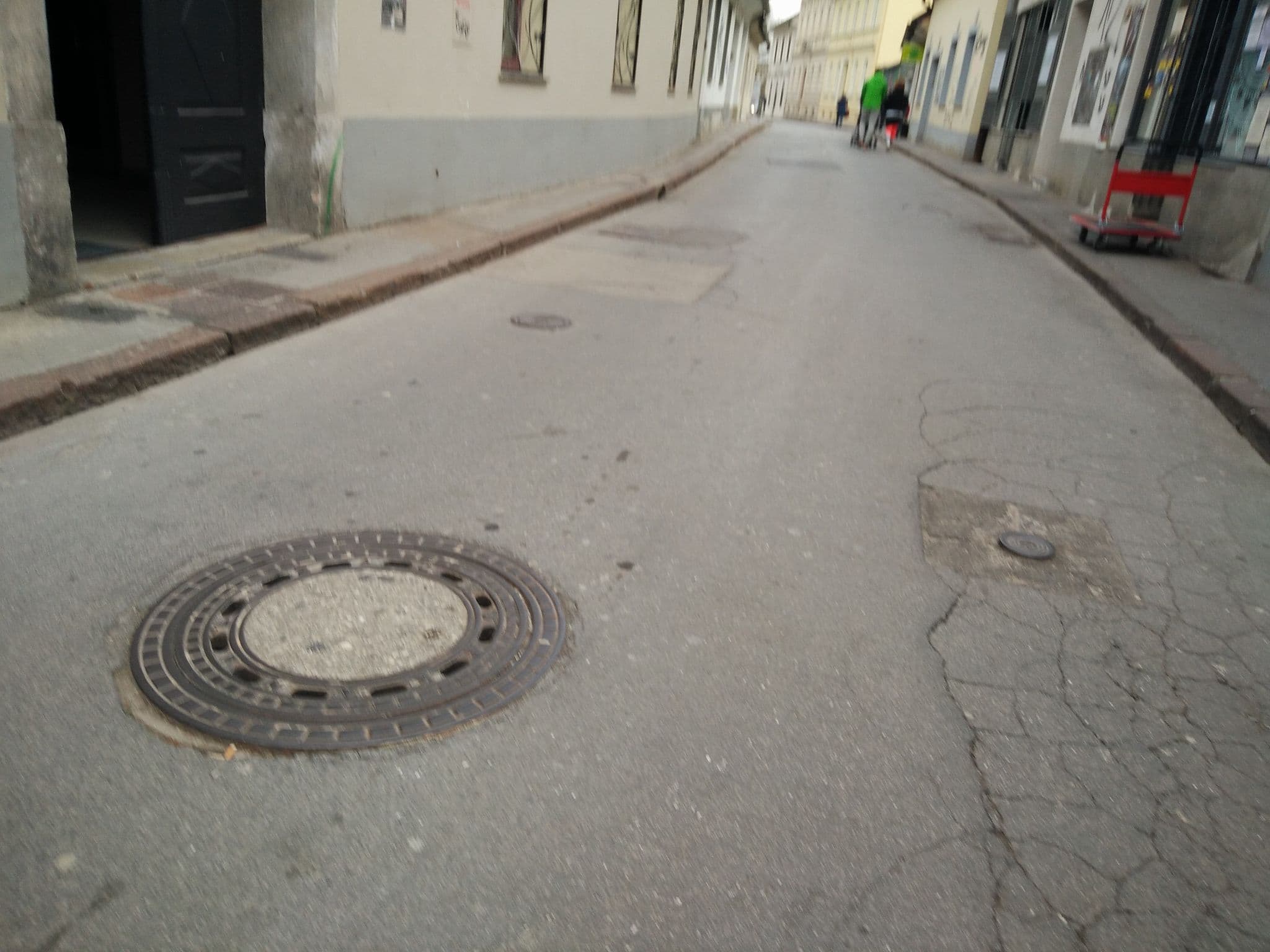Street view near Hostel Sleeping Beauty, Ljubljana — © map_hard (CC BY-SA · Mapillary)