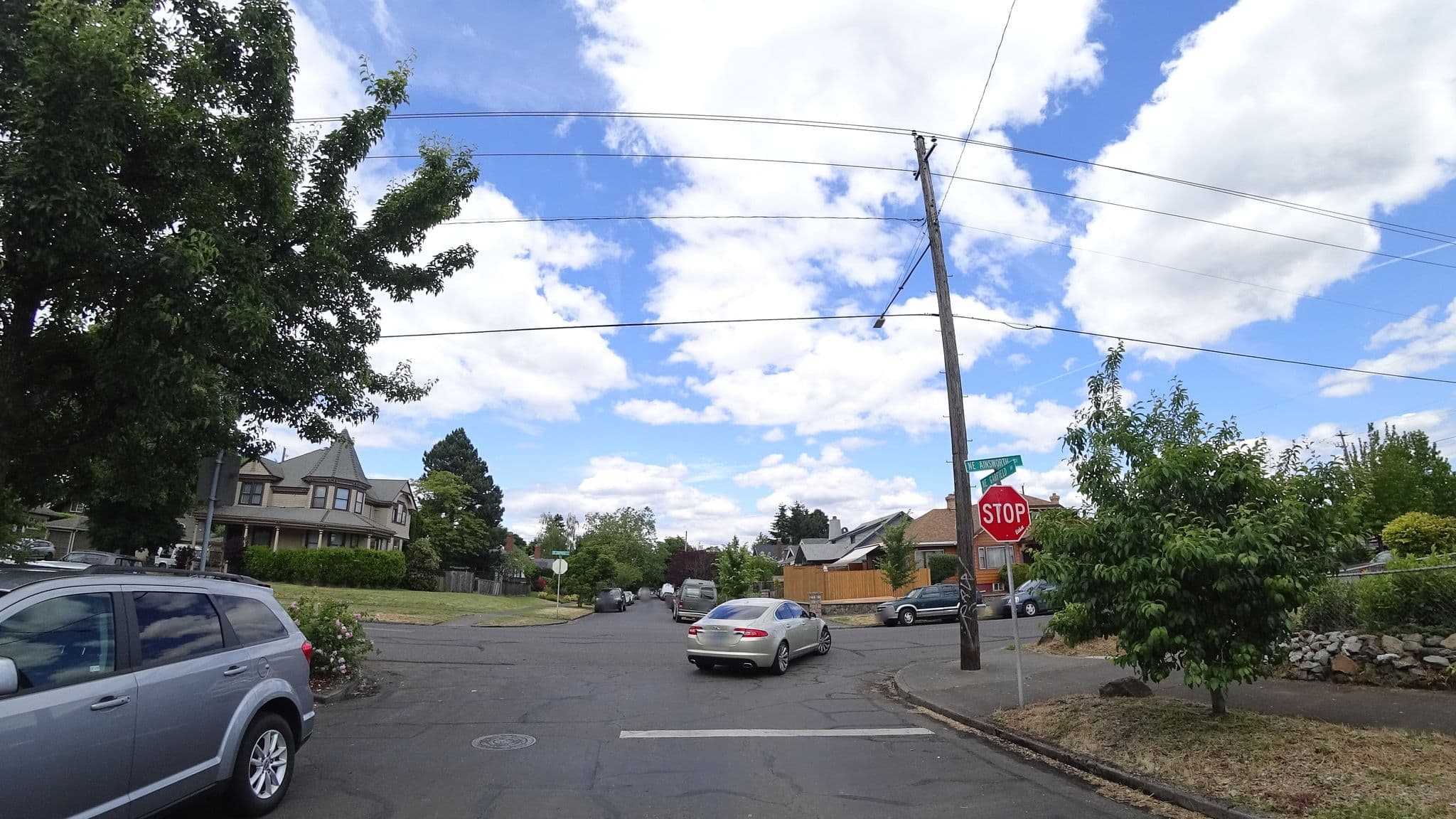 Street view near Portland Piedmont Guesthouse, Portland — © mly_pdx07 (CC BY-SA · Mapillary)