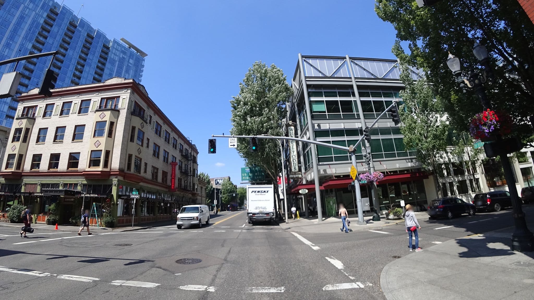 Street view near Crystal Hotel Room 212, Portland — © mly_pdx01 (CC BY-SA · Mapillary)
