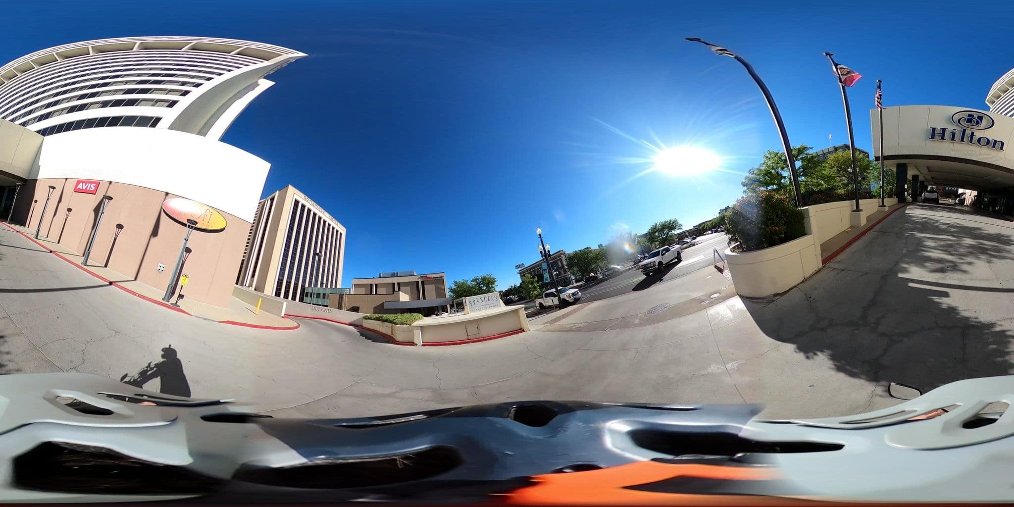 Street view near Hilton Pool, Salt Lake City — © HashFerret (CC BY-SA · Mapillary)