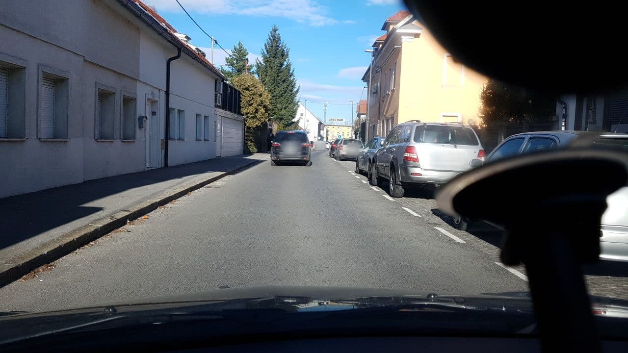Street view near Asteria, Ljubljana — © mik007 (CC BY-SA · Mapillary)