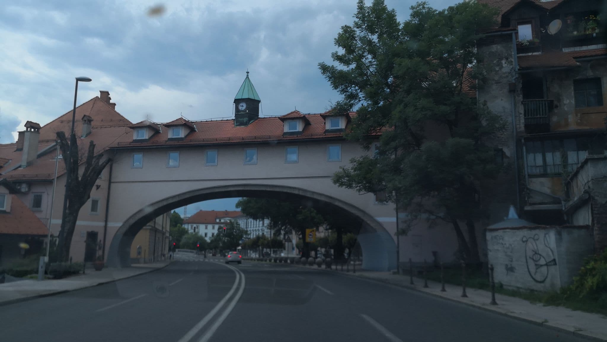 Street view near Bloom Boutique Hotel, Ljubljana — © stefanb (CC BY-SA · Mapillary)
