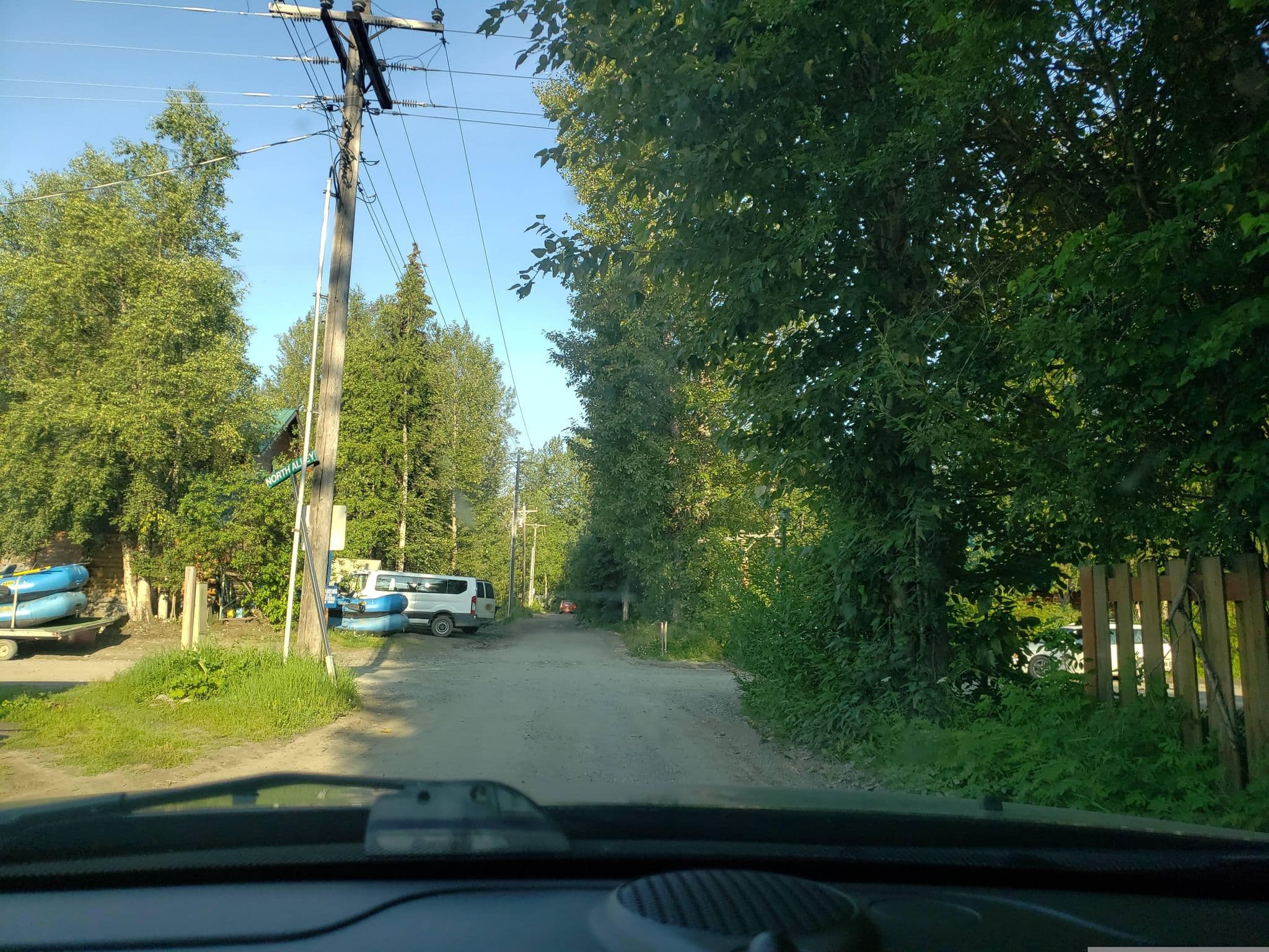 Street view near Talkeetna Cabins, Susitna North — © guyutetube (CC BY-SA · Mapillary)