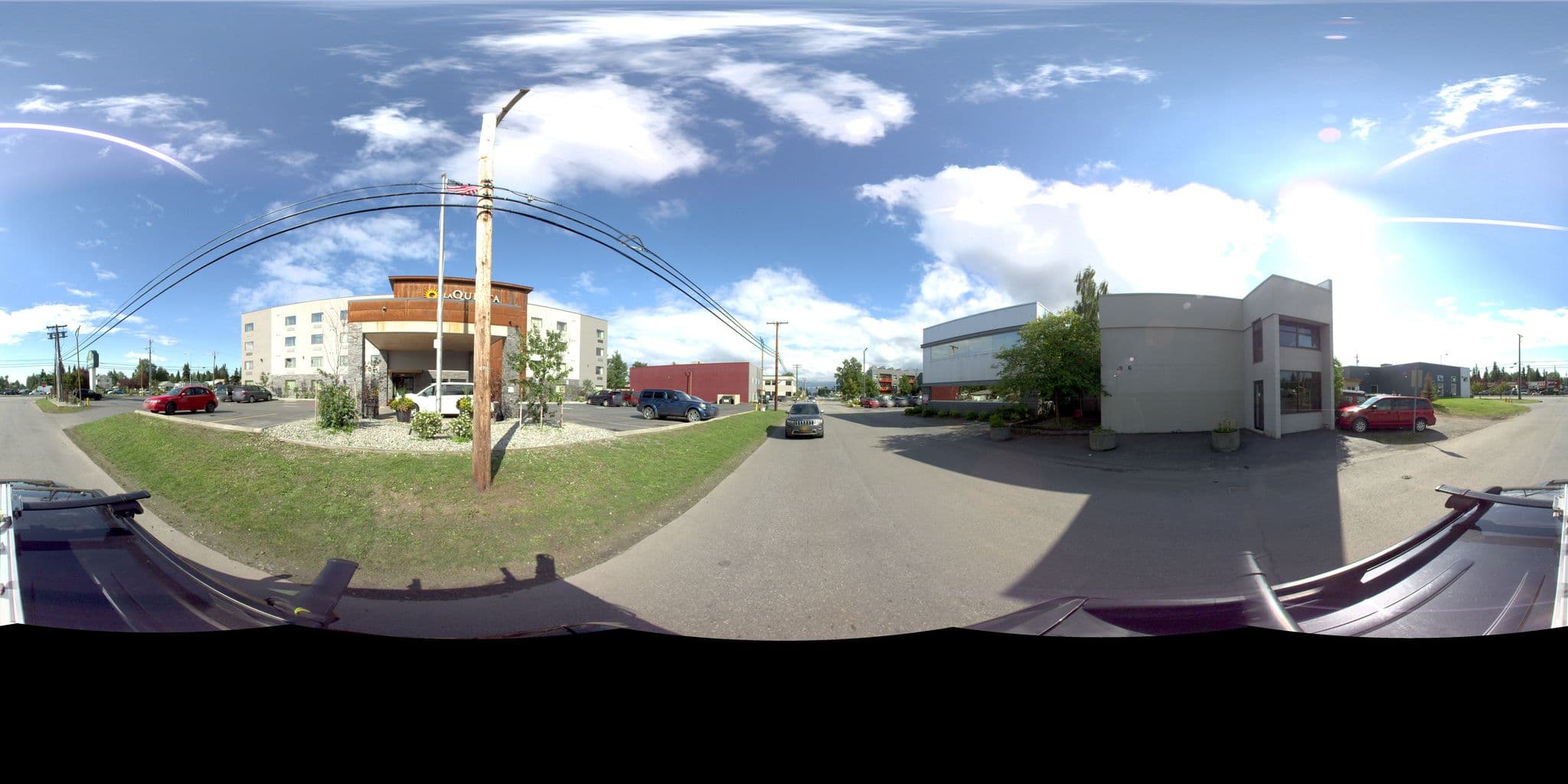 Street view near La Quinta Inn & Suites Anchorage Airport, Anchorage — © kinneyeng (CC BY-SA · Mapillary)