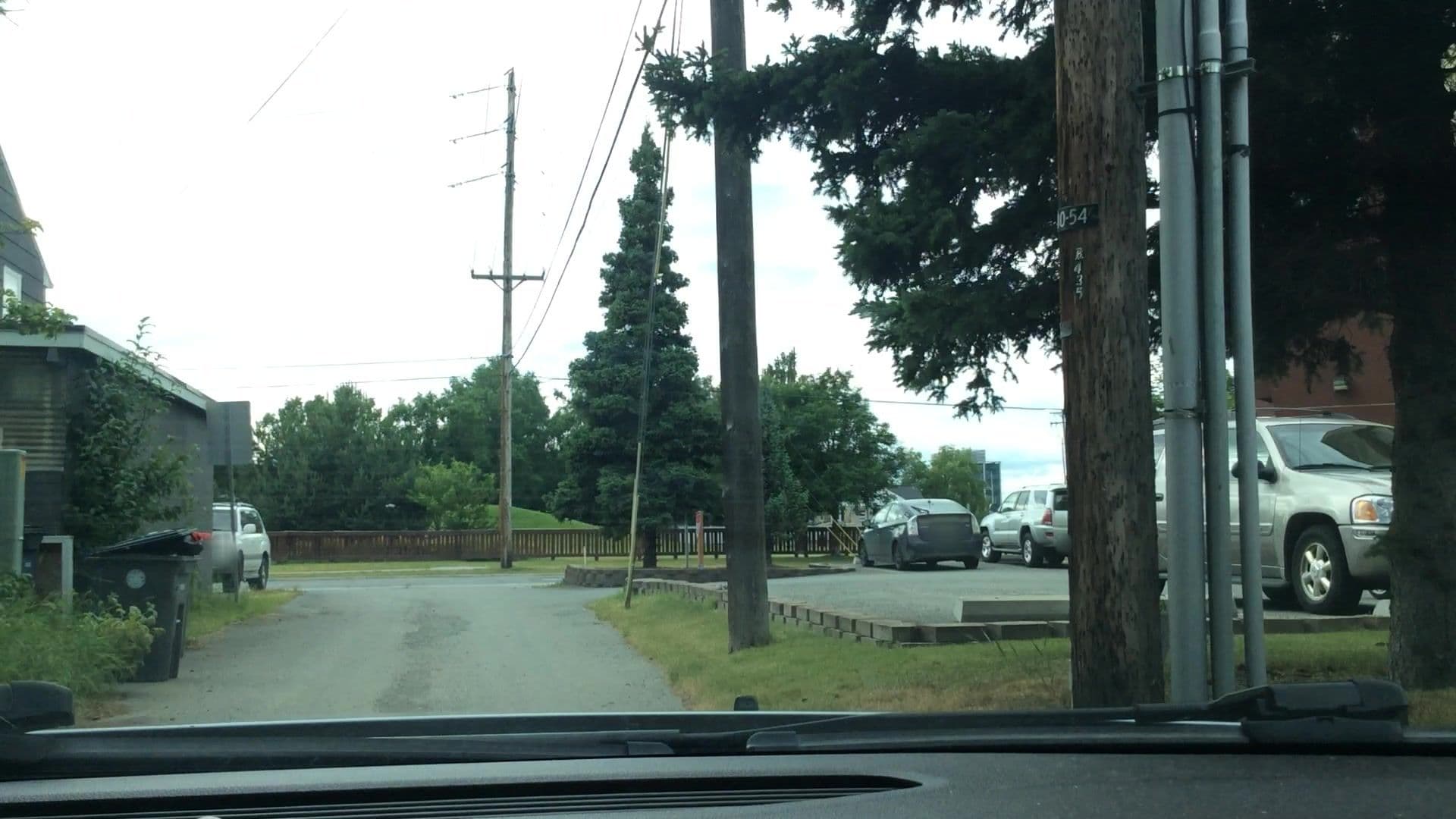 Street view near Marriott Pool, Anchorage — © lvl5 (CC BY-SA · Mapillary)
