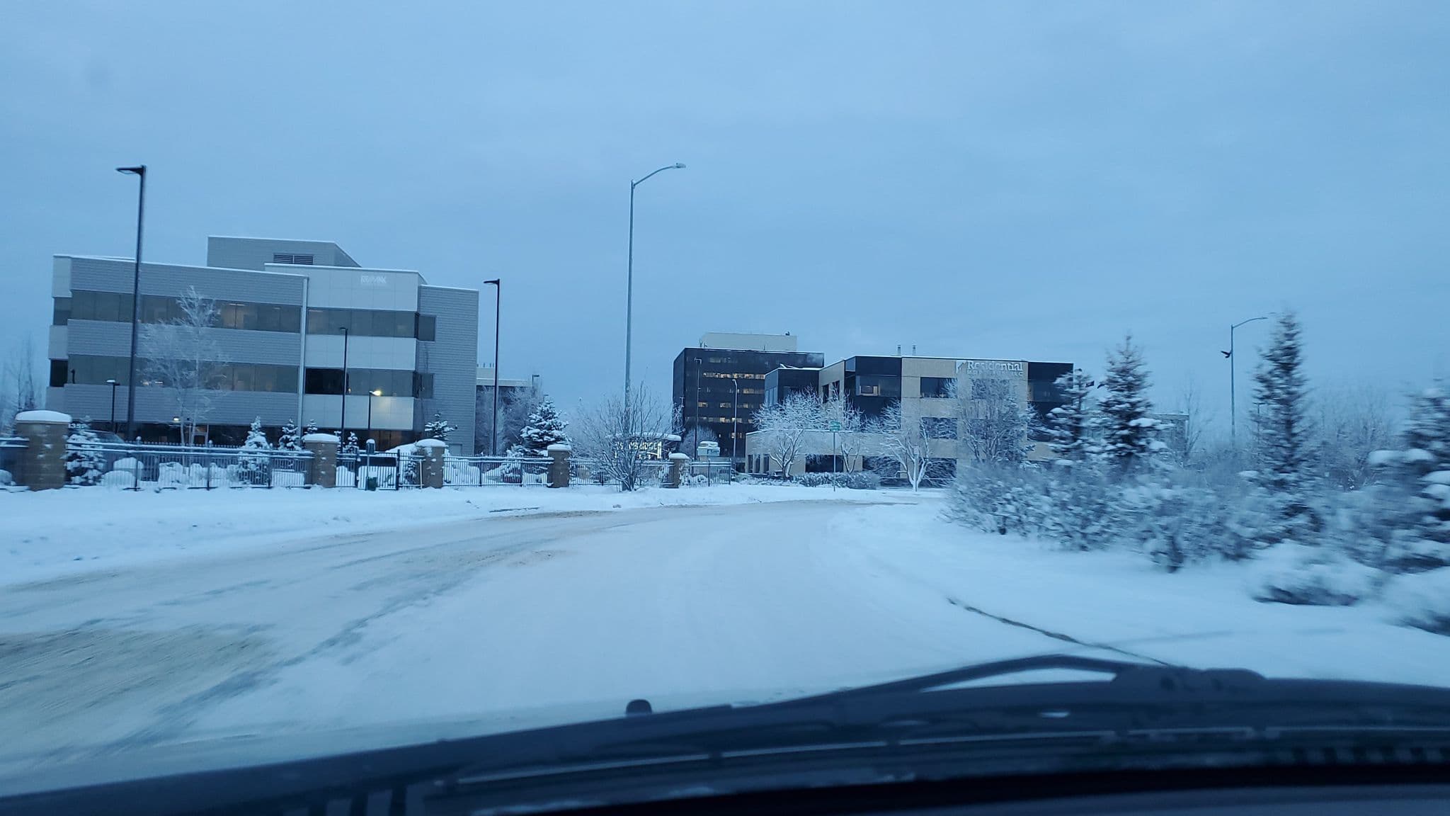 Street view near Staybridge Suites Anchorage, Anchorage — © fearsomesaytr (CC BY-SA · Mapillary)