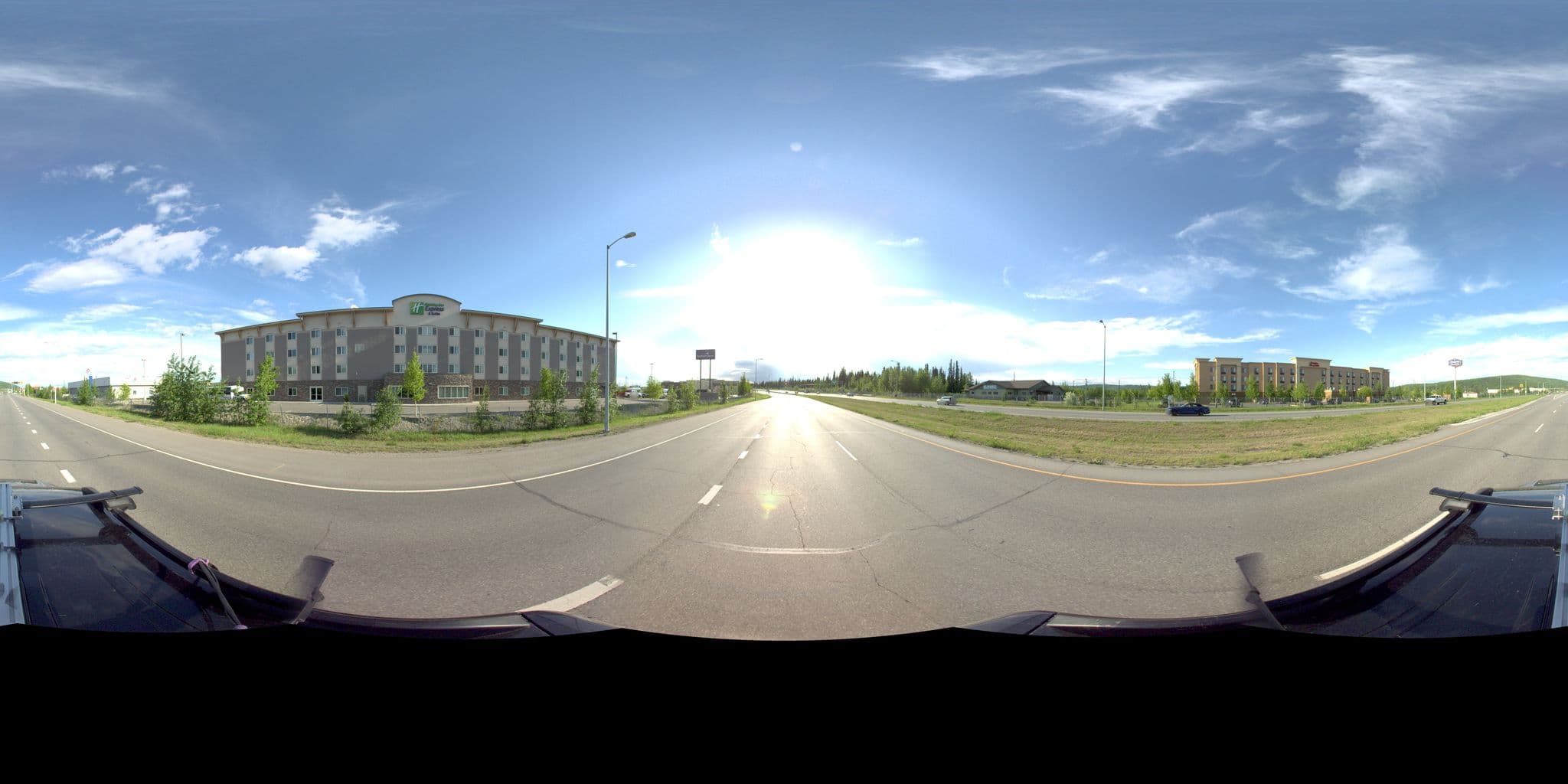Street view near Hyatt Place Fairbanks, Fairbanks — © kinneyeng (CC BY-SA · Mapillary)