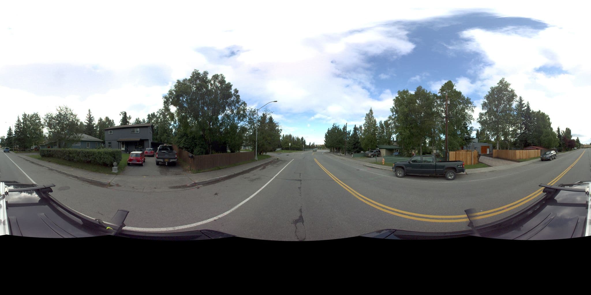 Street view near A Loons Nest Bed & Breakfast, Anchorage — © kinneyeng (CC BY-SA · Mapillary)