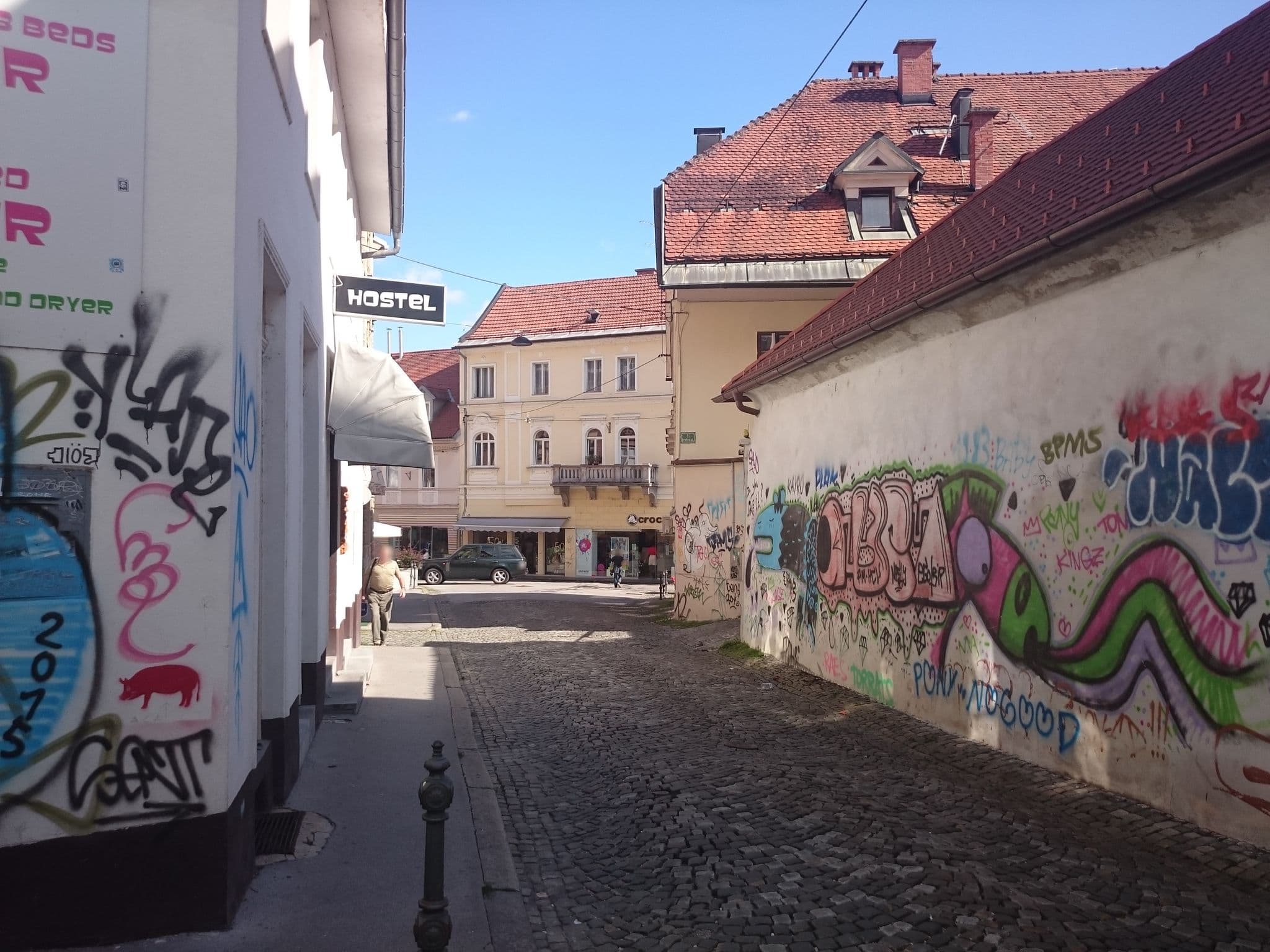 Street view near Aparthotel Cross Street 4, Ljubljana — © asdf (CC BY-SA · Mapillary)