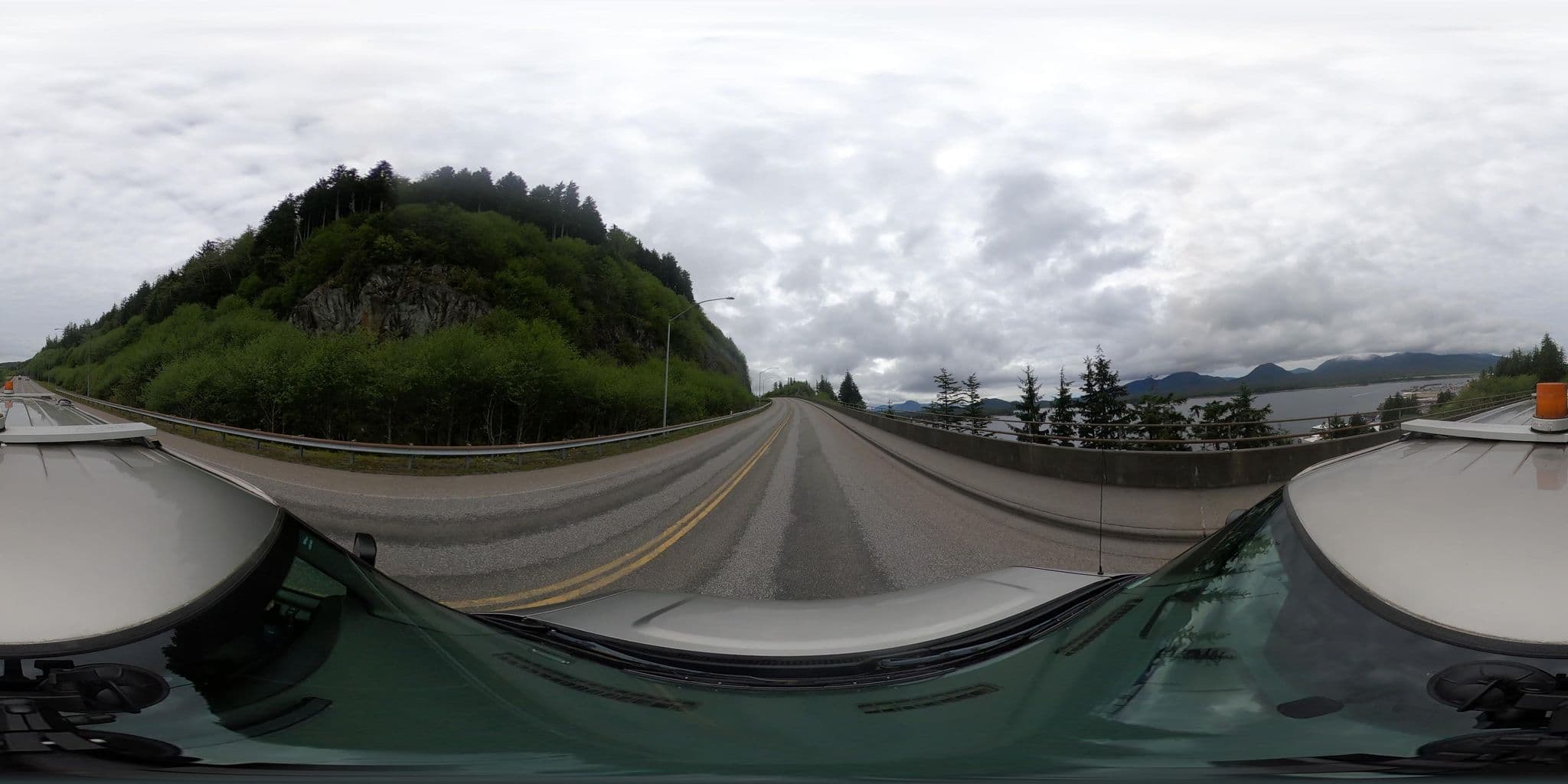 Street view near Eagle Heights Bed & Breakfast, Ketchikan — © tdbowthorpe_AKDOT (CC BY-SA · Mapillary)