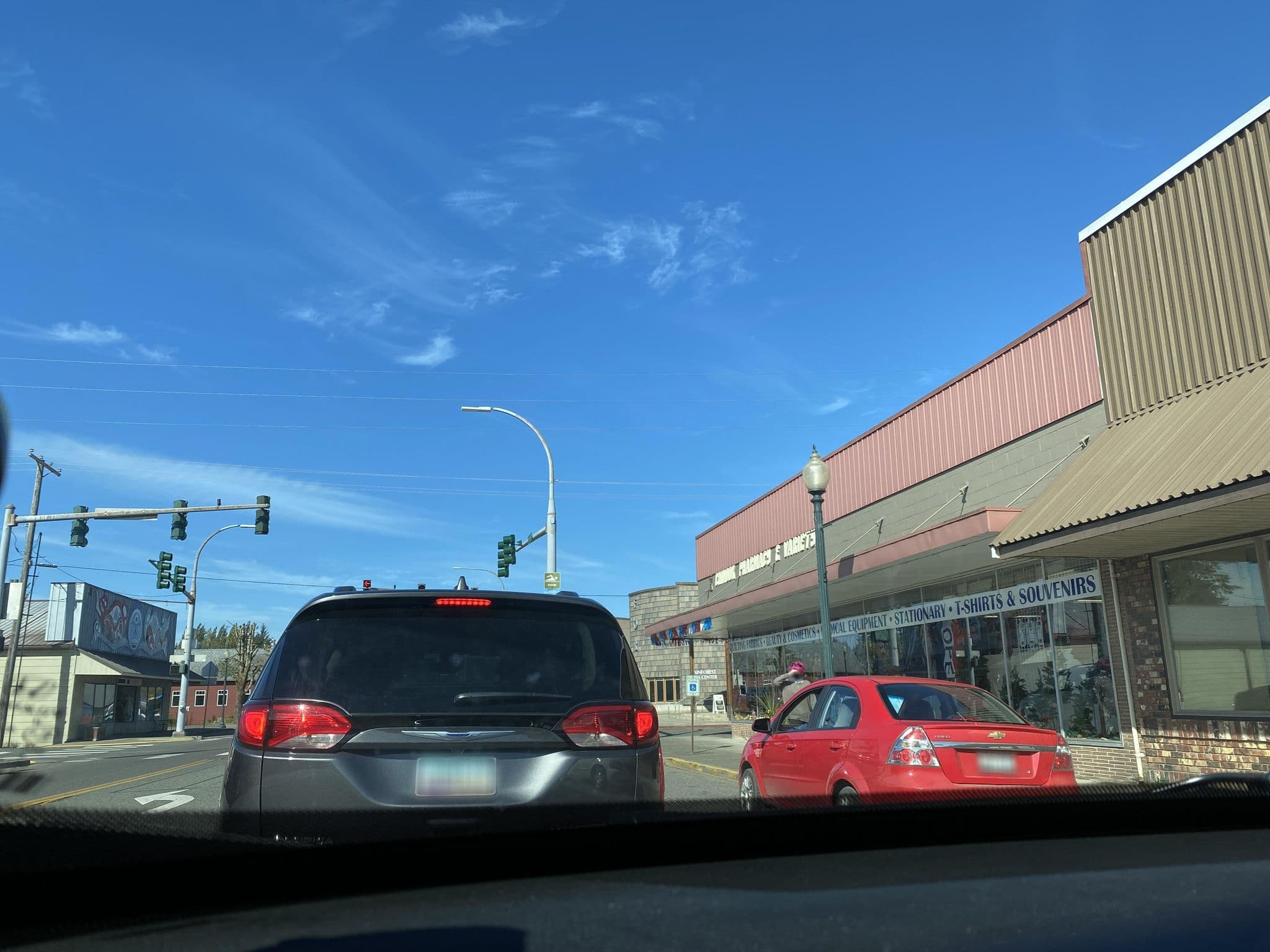 Street view near Blue Heron Lodge & Guide Service, Forks — © cmiles (CC BY-SA · Mapillary)