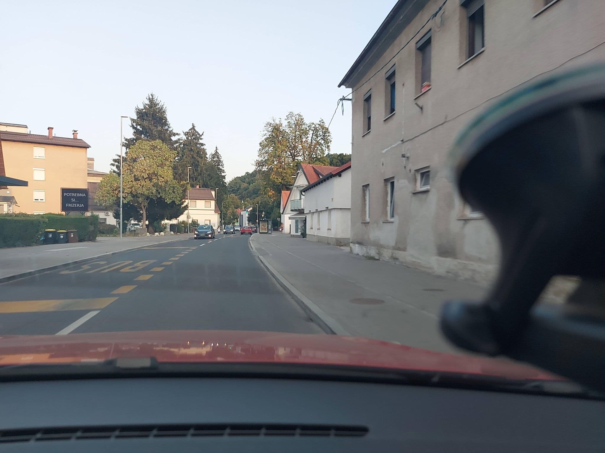 Street view near Apart hotel Asteria, Ljubljana — © mik007 (CC BY-SA · Mapillary)