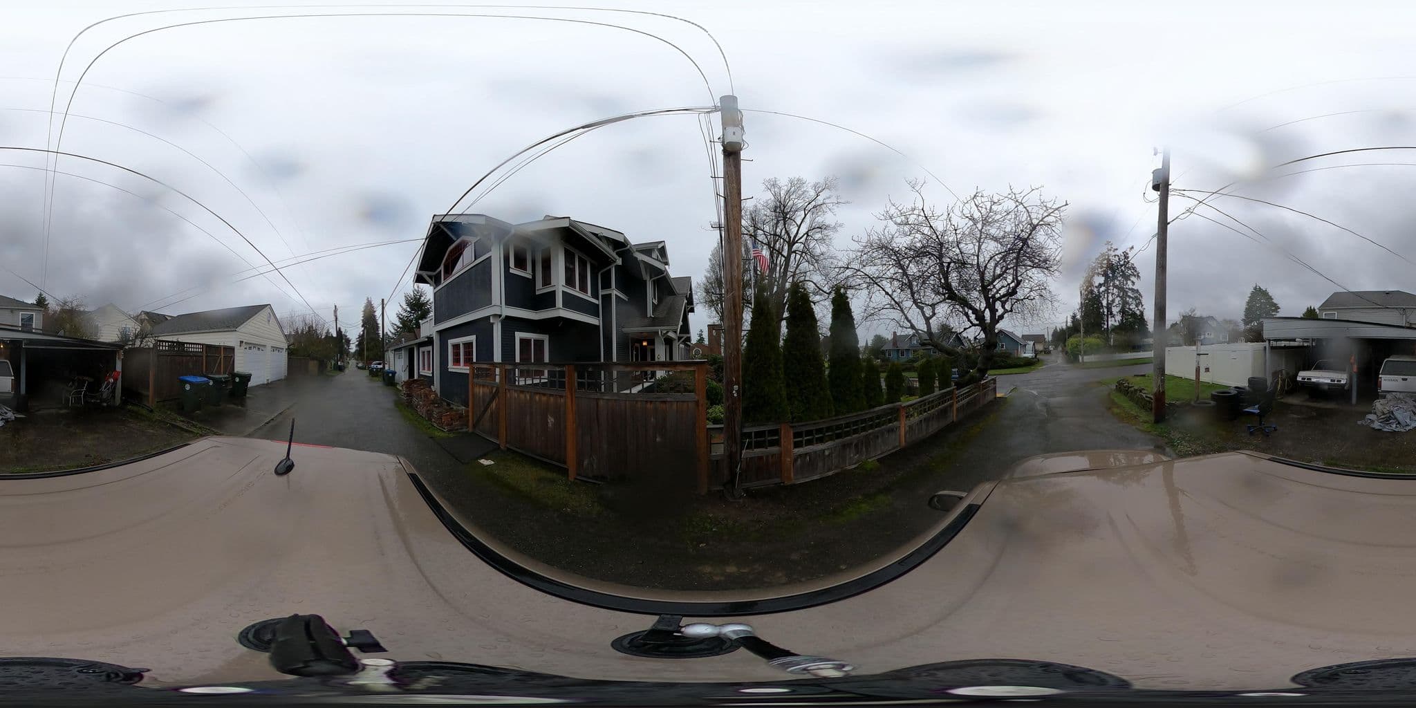 Street view near The Tudor Inn, Port Angeles — © LowestPotential (CC BY-SA · Mapillary)