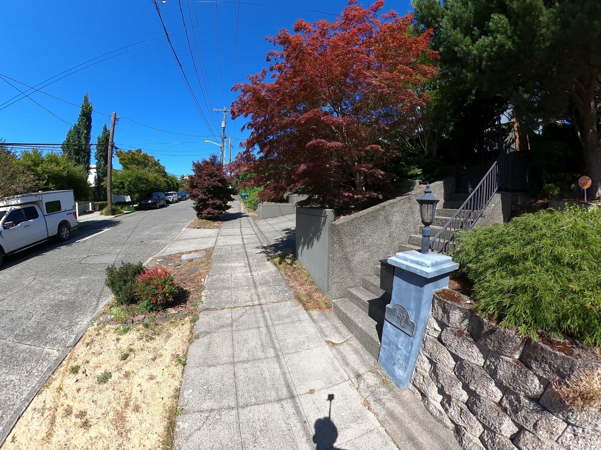 Street view near Emerald Cottage, Seattle — © mau448 (CC BY-SA · Mapillary)