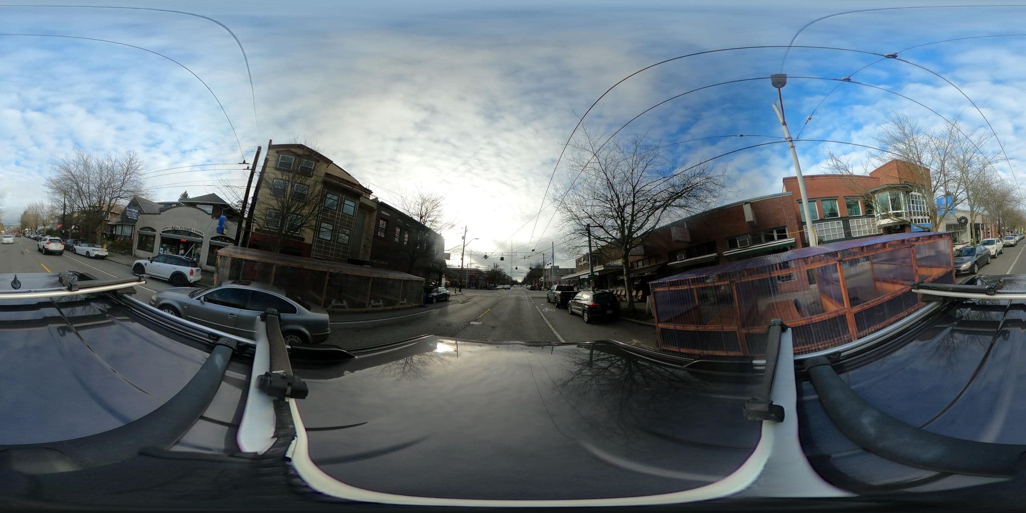 Street view near Whittakers Bunkhouse, Seattle — © dankoop (CC BY-SA · Mapillary)