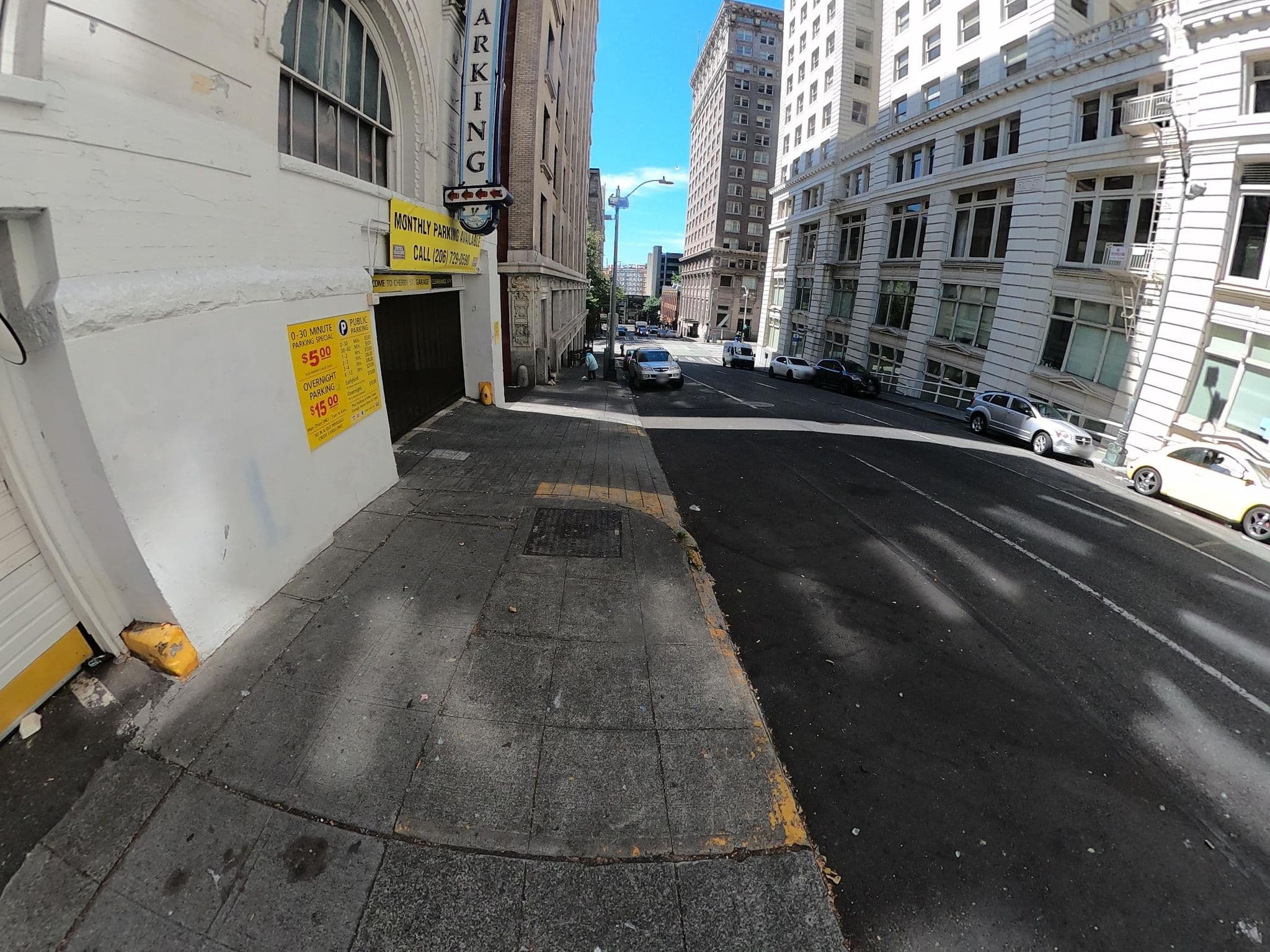 Street view near Marriot Bonvoy, Seattle — © cameronsims (CC BY-SA · Mapillary)