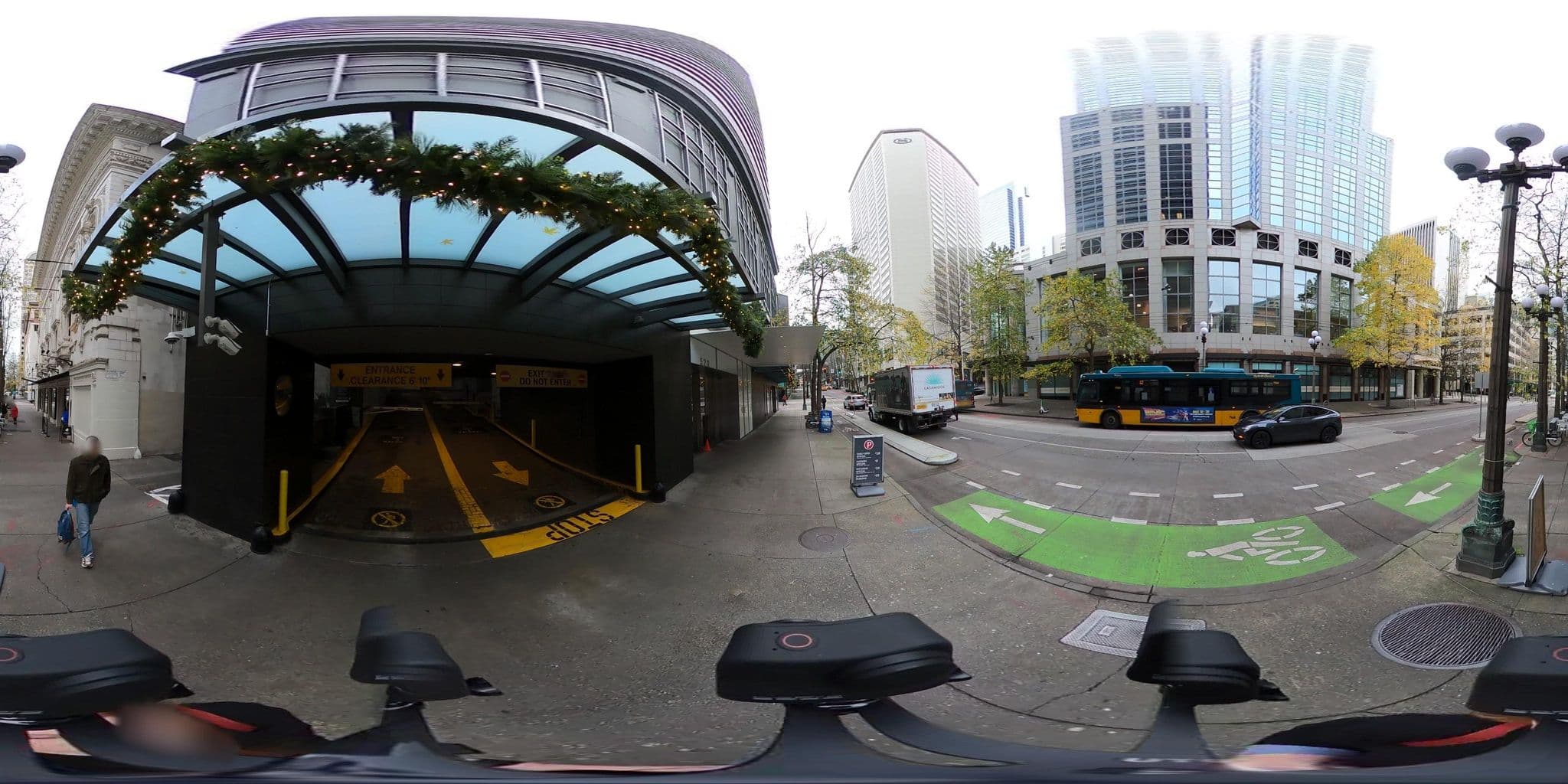 Street view near The Lopez Room at The Red Lion Hotel, Seattle — © pedestrian_mapping (CC BY-SA · Mapillary)