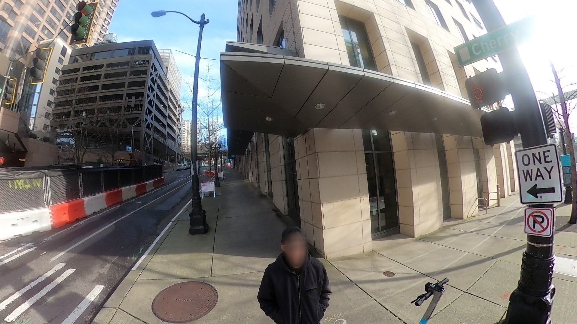 Street view near Lotte Hotel Seattle, Seattle — © pedestrian_mapping (CC BY-SA · Mapillary)