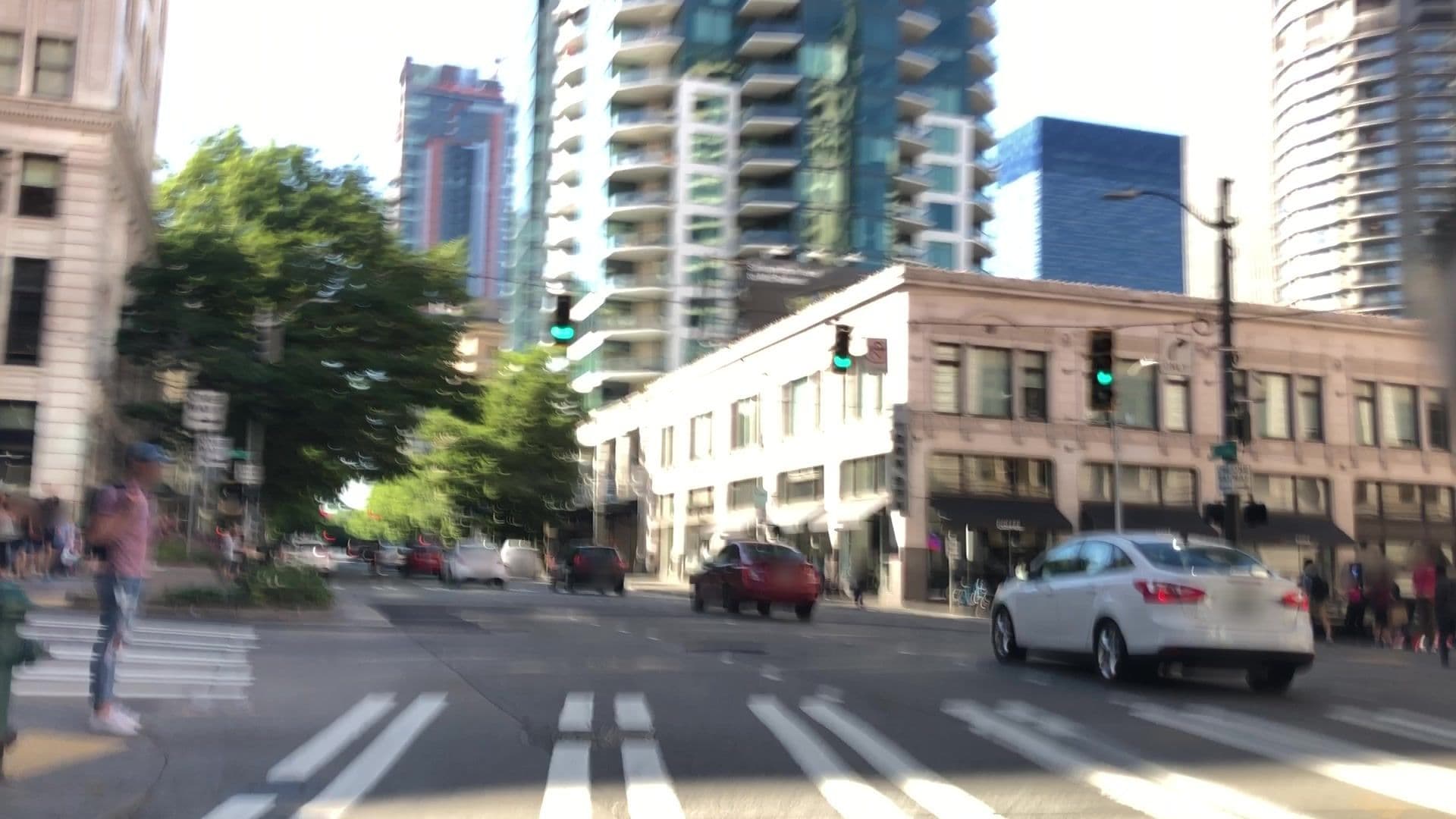 Street view near The Green Room, Seattle — © lvl5 (CC BY-SA · Mapillary)