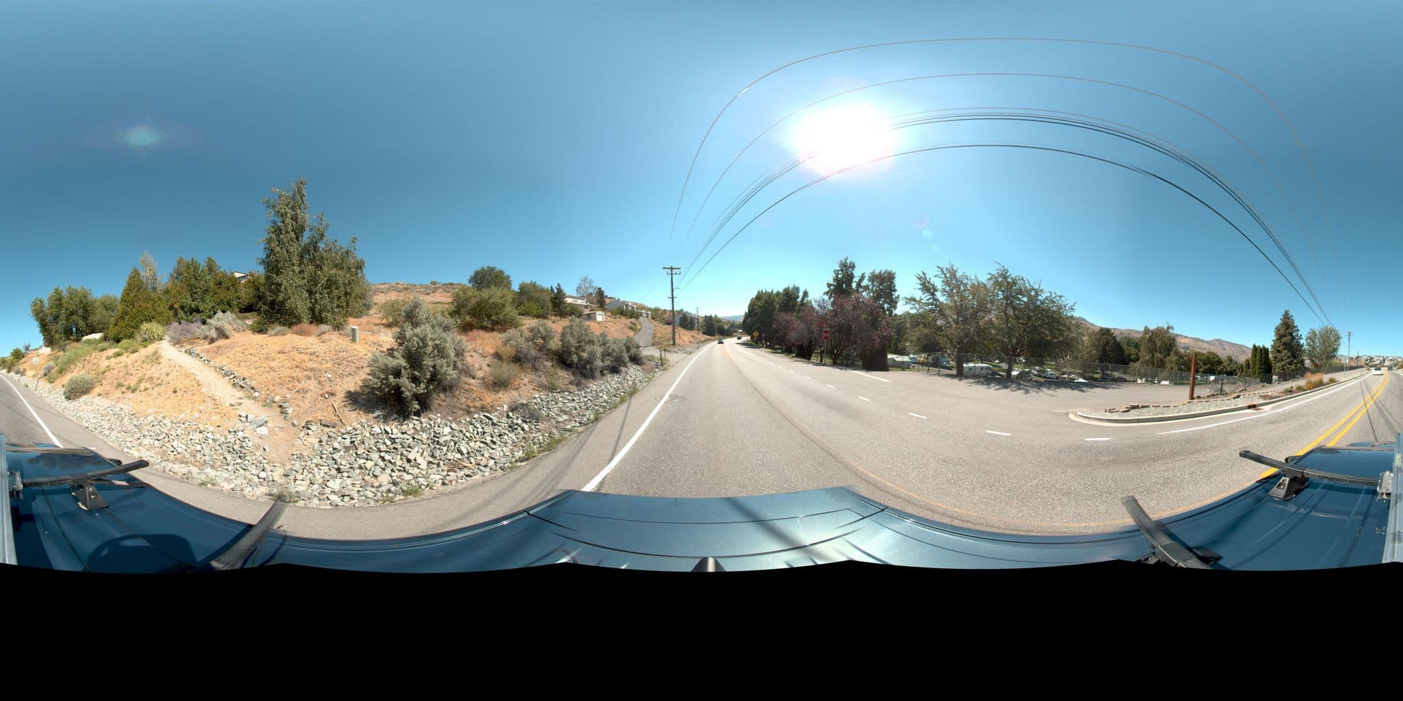 Street view near Apple Inn Motel, Chelan — © rking (CC BY-SA · Mapillary)