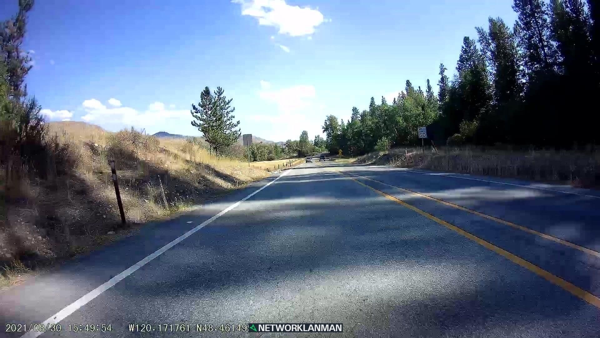 Street view near Mt. View Chalets, Okanogan — © networklanman (CC BY-SA · Mapillary)