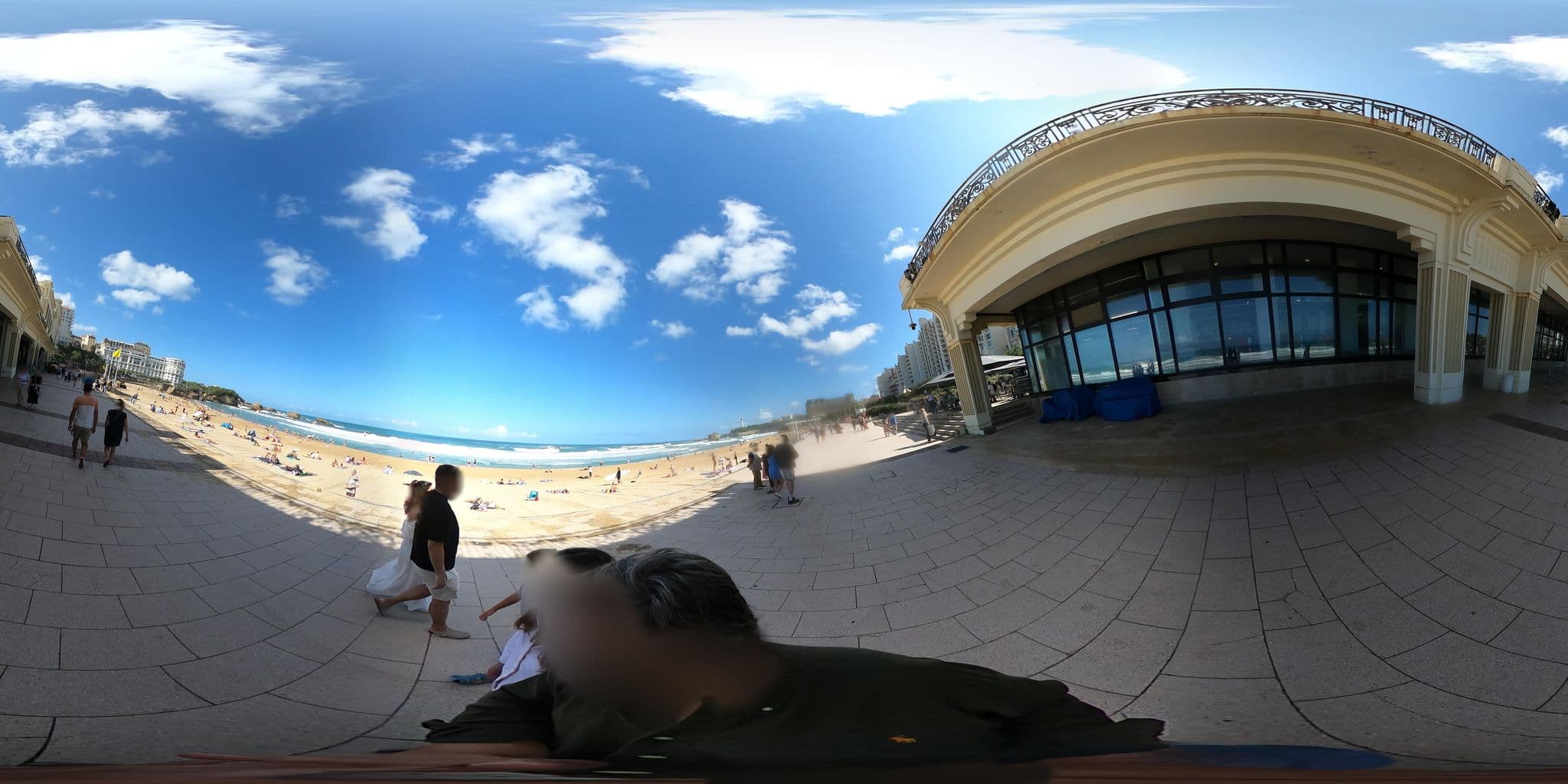 Street view near Le Windsor Grande Plage Biarritz, Biarritz — © sanjorgepinho (CC BY-SA · Mapillary)