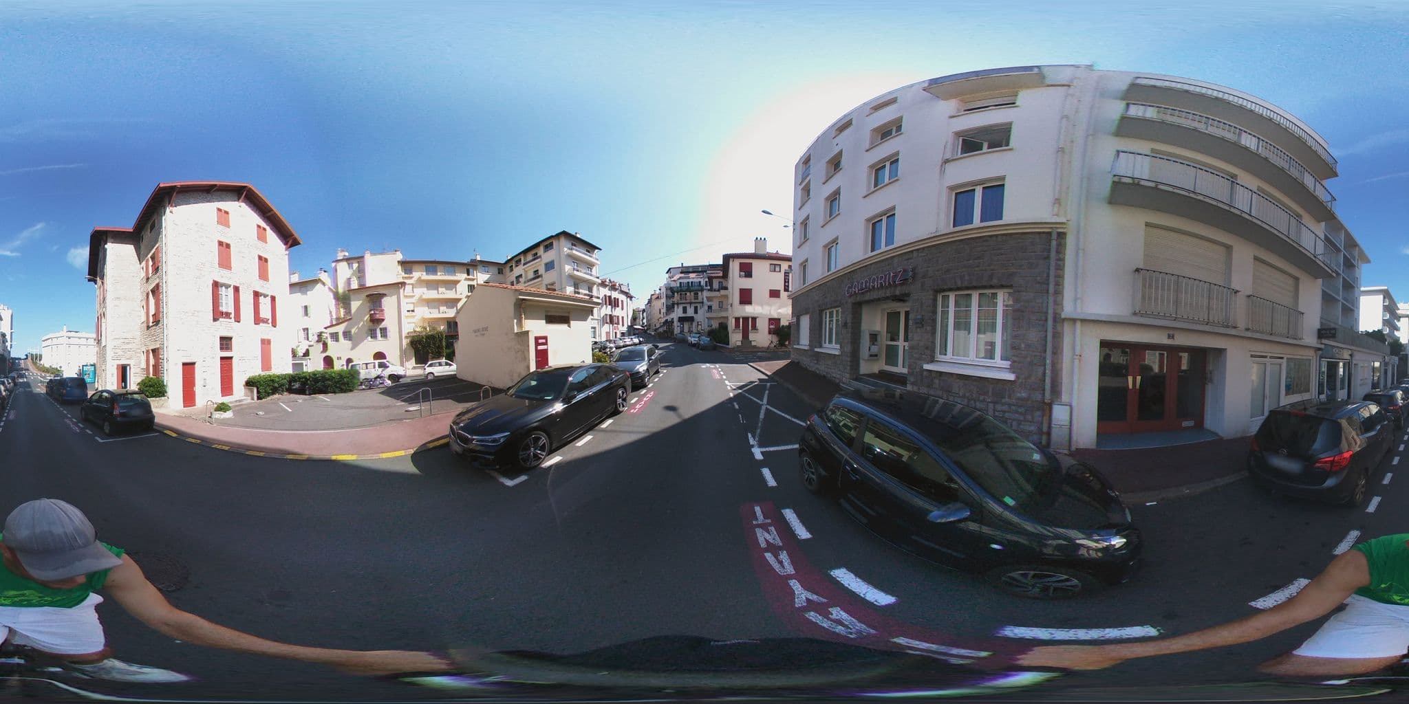 Street view near Brit Hotel Marbella, Biarritz — © cartocite (CC BY-SA · Mapillary)