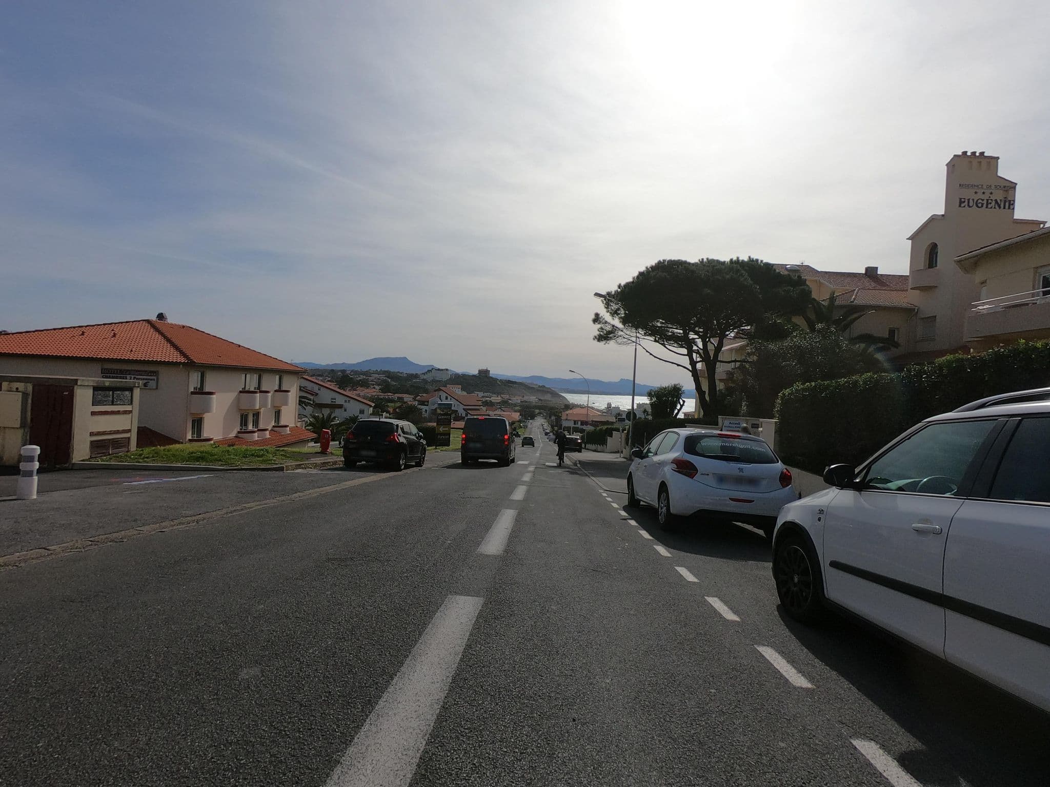 Street view near Residence Maeva Eugenie, Biarritz — © txominh (CC BY-SA · Mapillary)