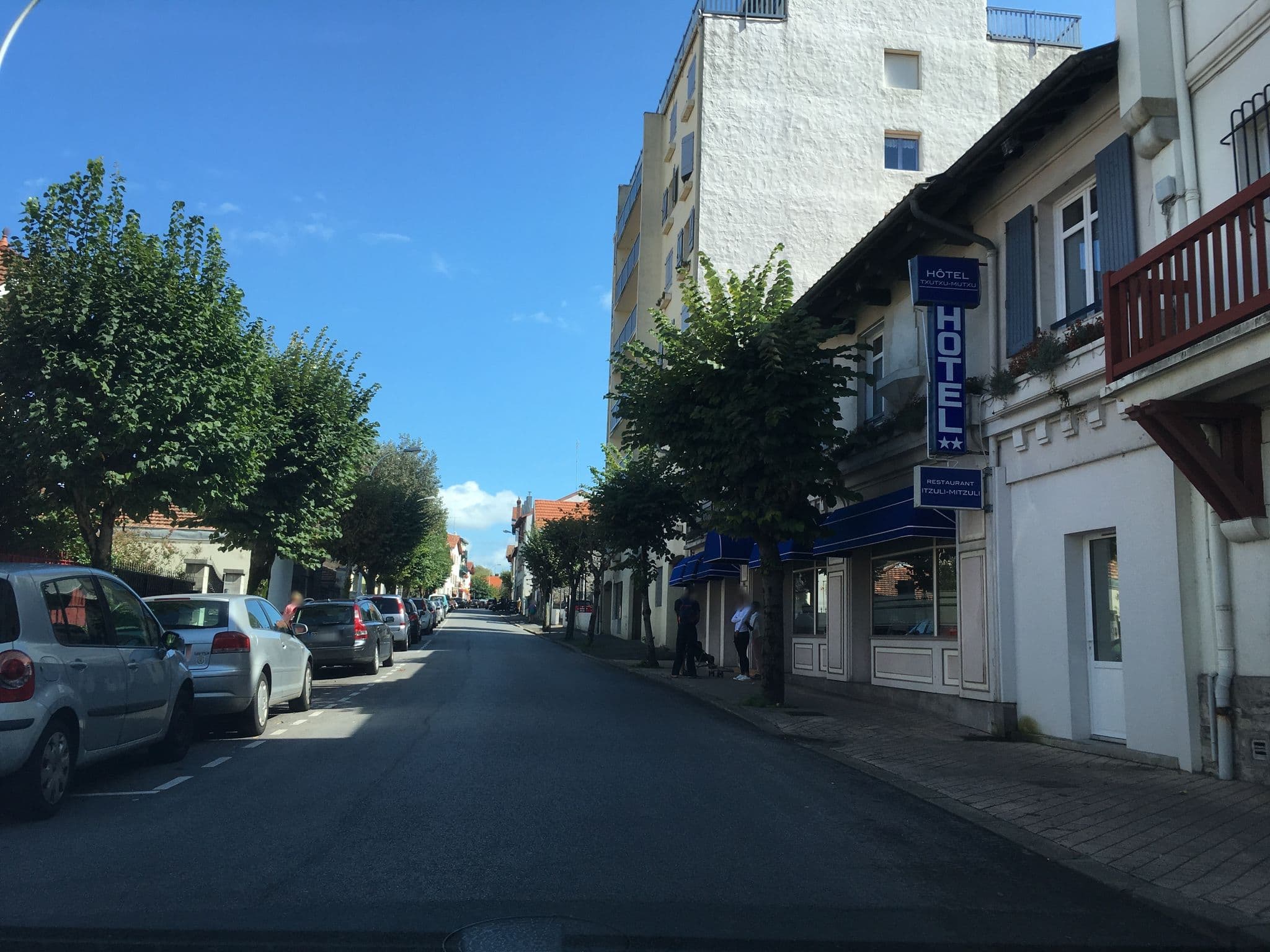 Street view near Auberge du Relais, Biarritz — © mappy_sa (CC BY-SA · Mapillary)