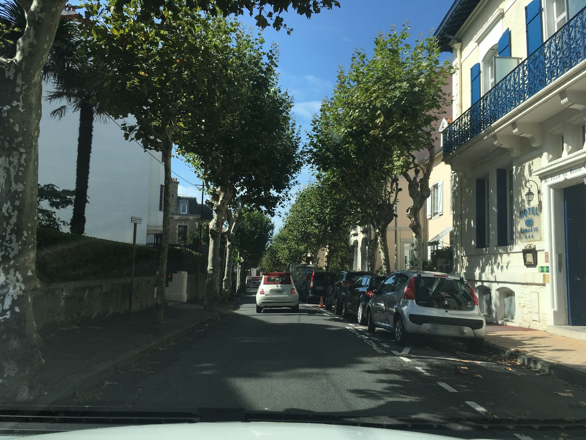 Street view near Hotel Gardenia, Biarritz — © mappy_sa (CC BY-SA · Mapillary)