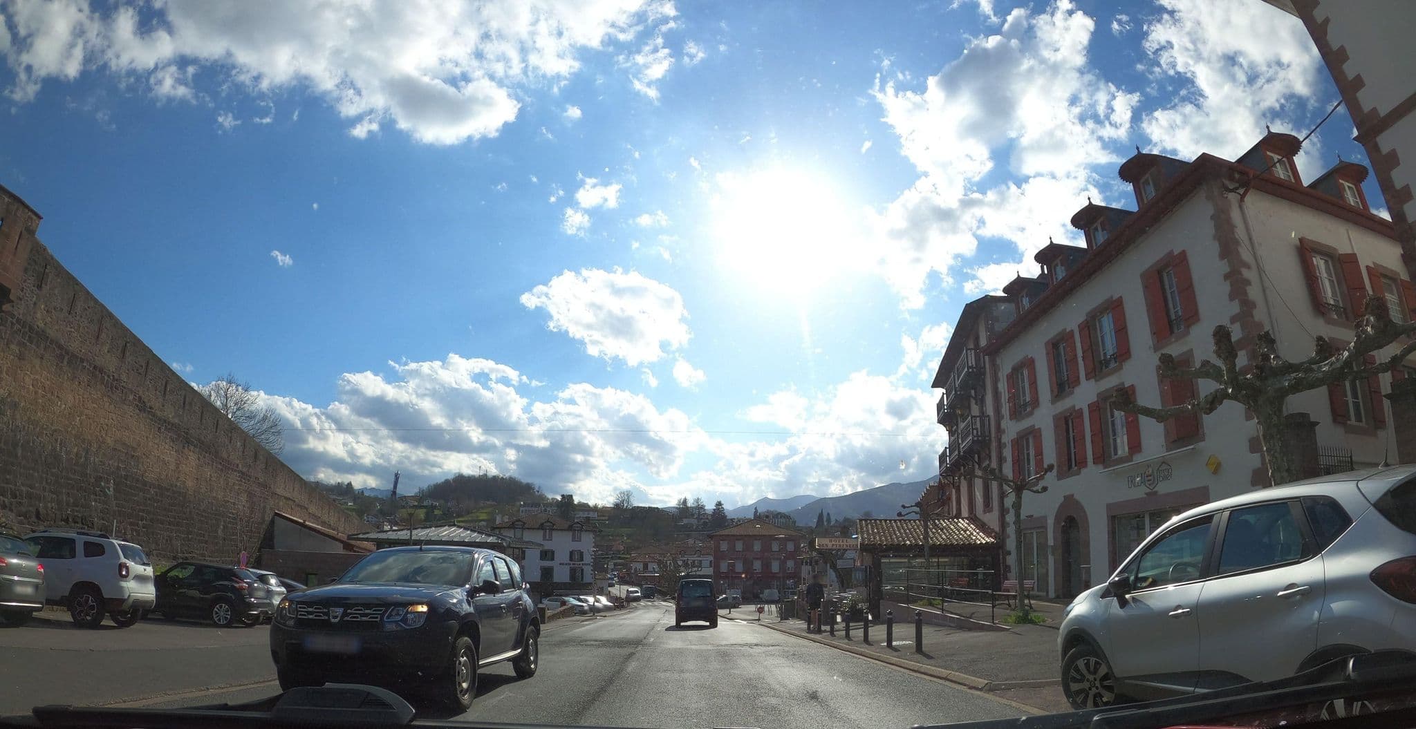 Street view near Arrambide, Saint-Jean-Pied-de-Port — © patchanka (CC BY-SA · Mapillary)