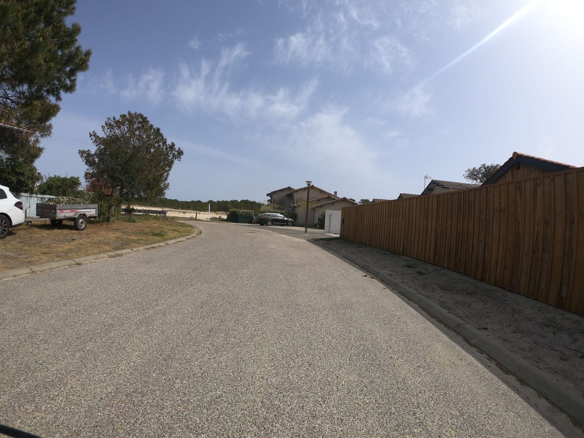 Street view near Orée de la Dune, Biscarrosse — © gitouche (CC BY-SA · Mapillary)
