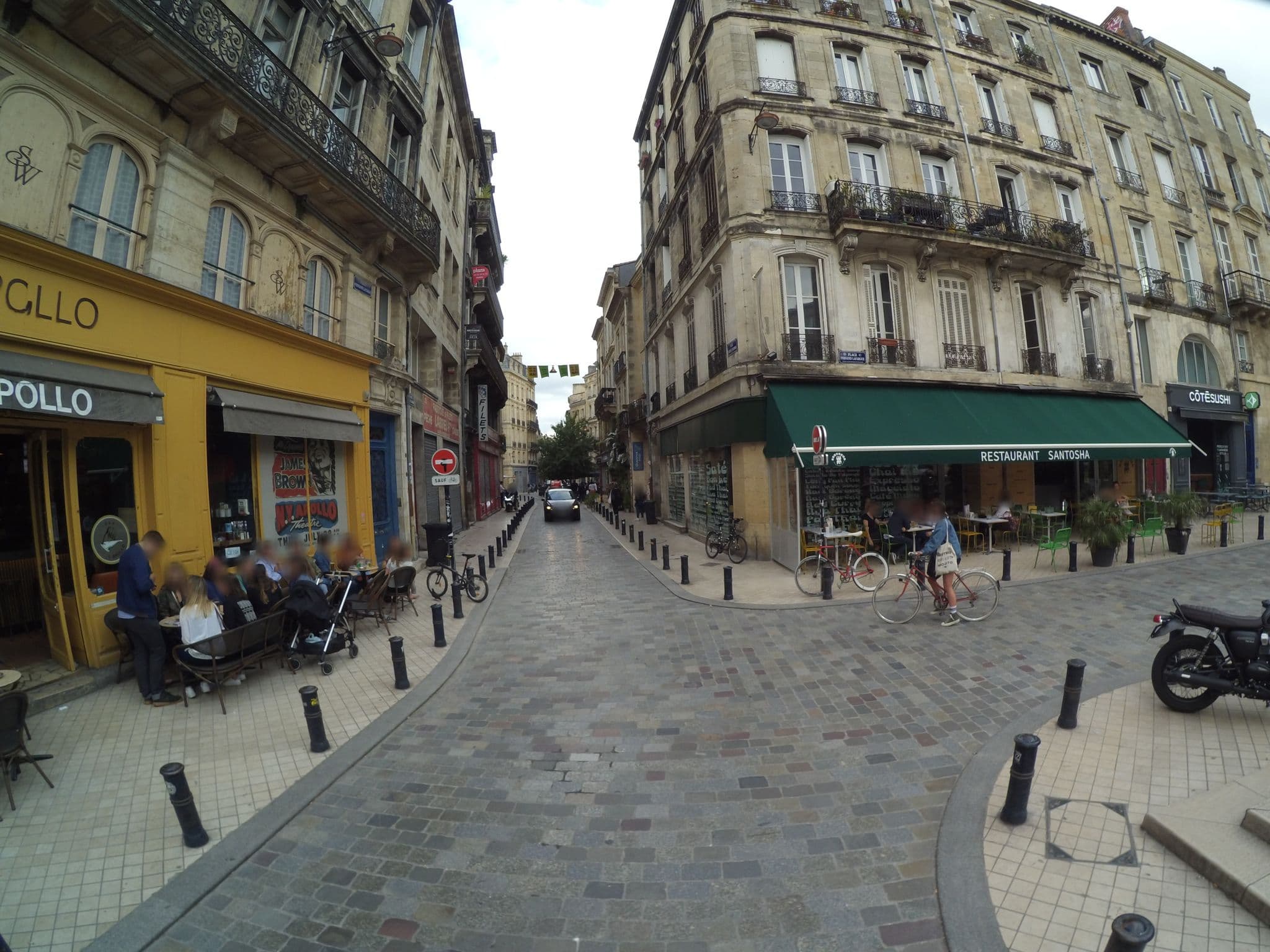 Street view near Wonderful T3 in old town, Bordeaux — © stephanep (CC BY-SA · Mapillary)