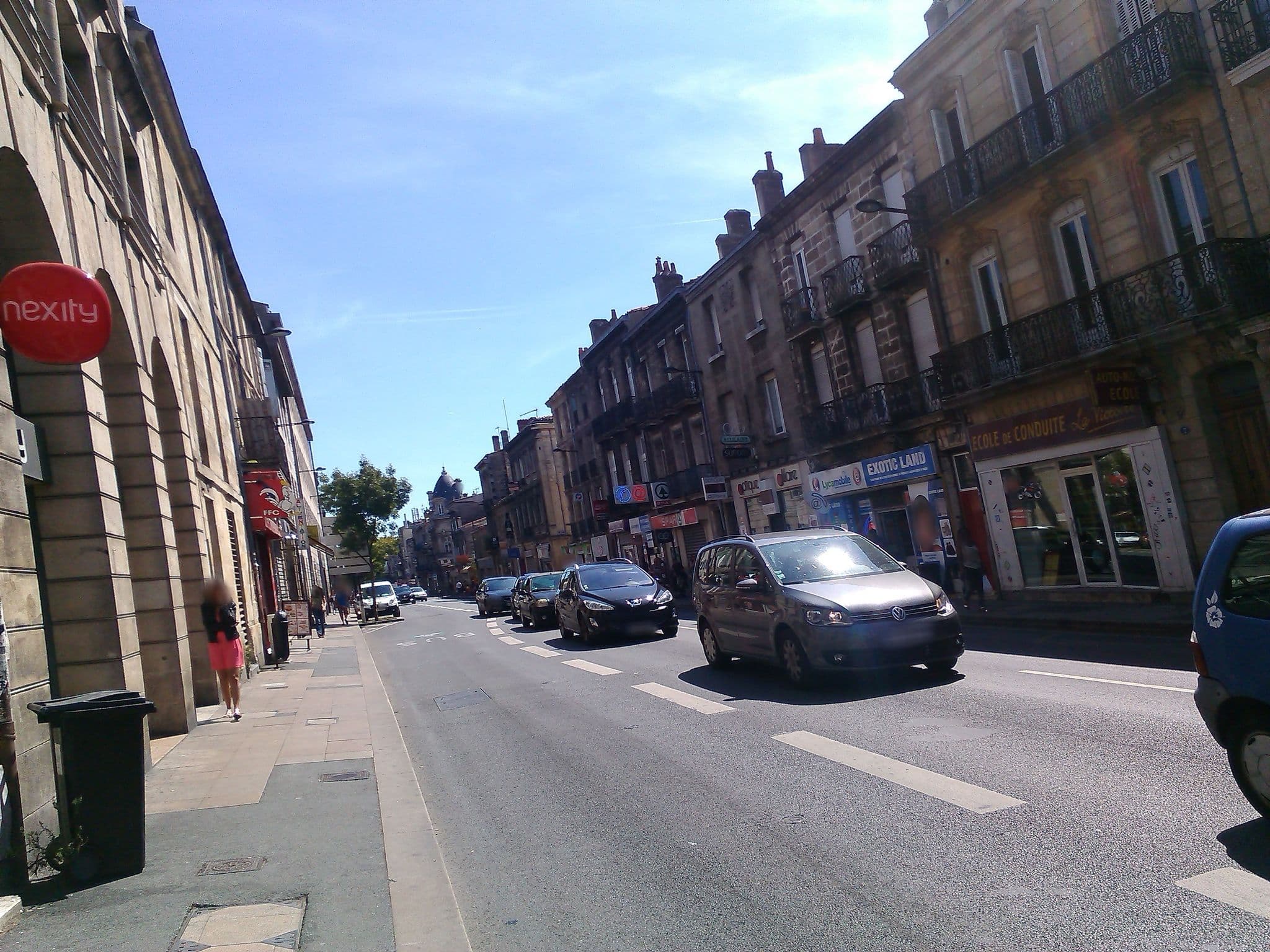 Street view near Appartement Victoire, Bordeaux — © maturion (CC BY-SA · Mapillary)