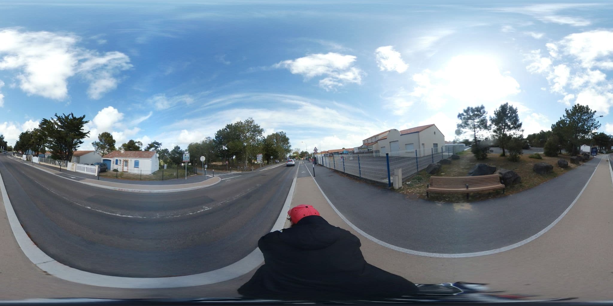 Street view near Village Vacances le Petit Bec, Saint-Jean-de-Monts — © ev1velodyssee (CC BY-SA · Mapillary)