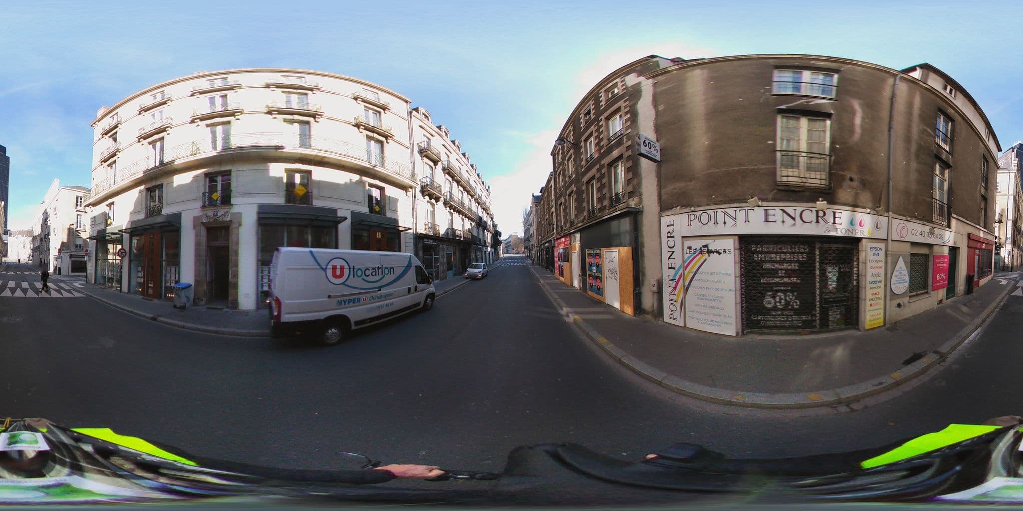 Street view near Studio Hyper Centre, Nantes — © cartocite (CC BY-SA · Mapillary)