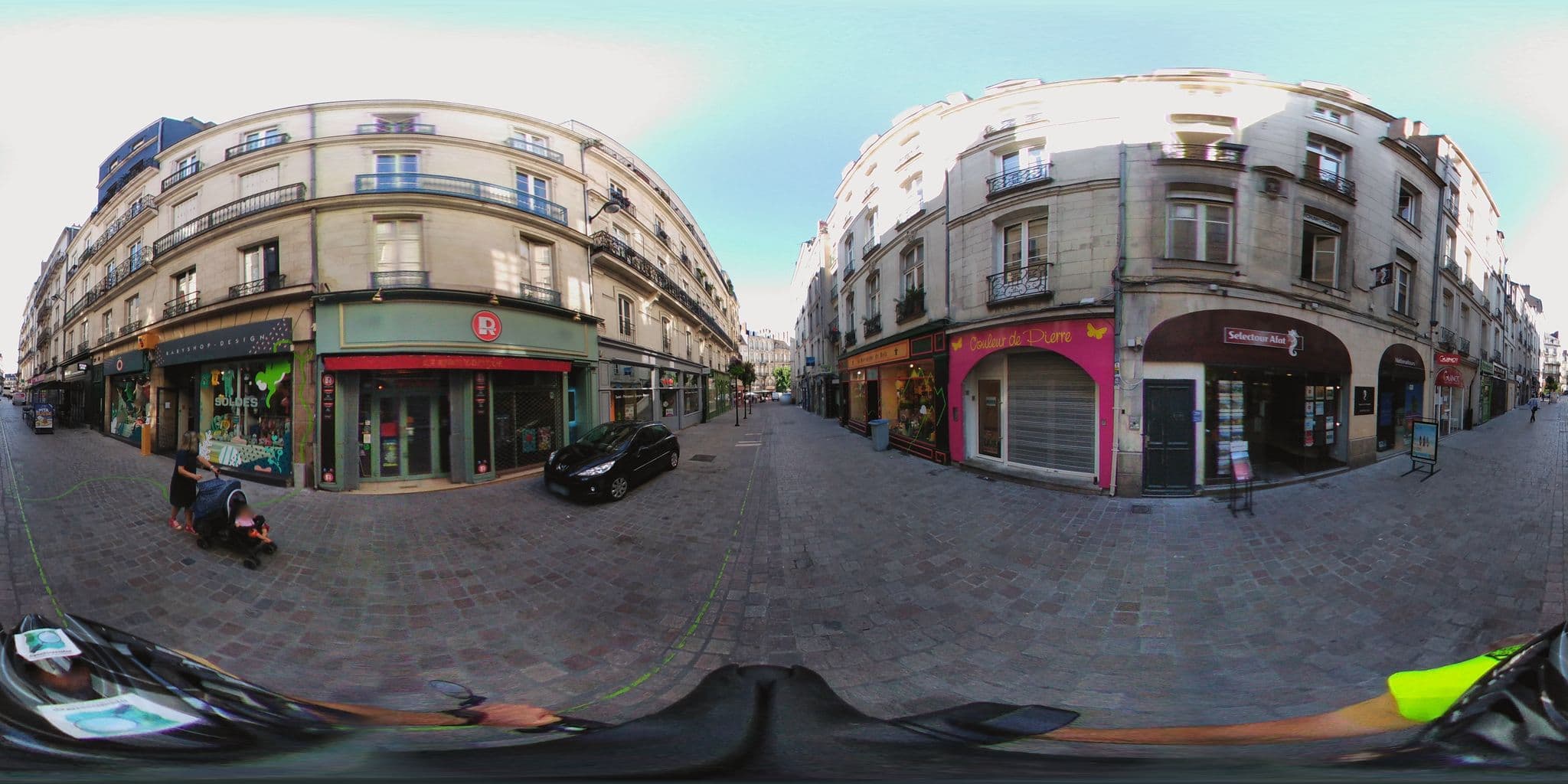 Street view near Appart-Hôtels Automatiques LOCIA, Nantes — © cartocite (CC BY-SA · Mapillary)