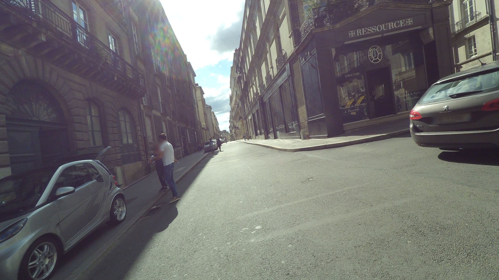 Street view near La Grotte de Voltaire, Nantes — © stephanep (CC BY-SA · Mapillary)