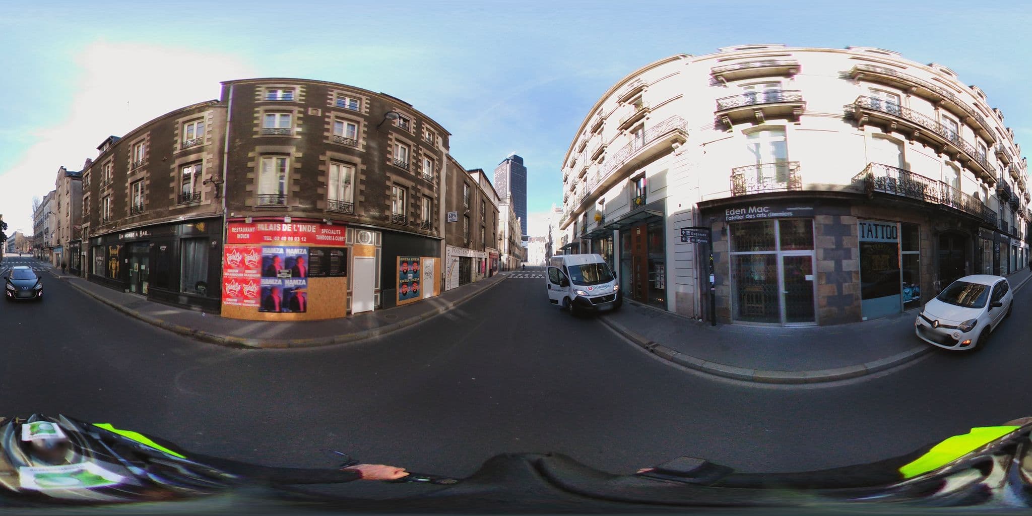 Street view near Appart Jardin en Ville Coeur de Nantes, Nantes — © cartocite (CC BY-SA · Mapillary)