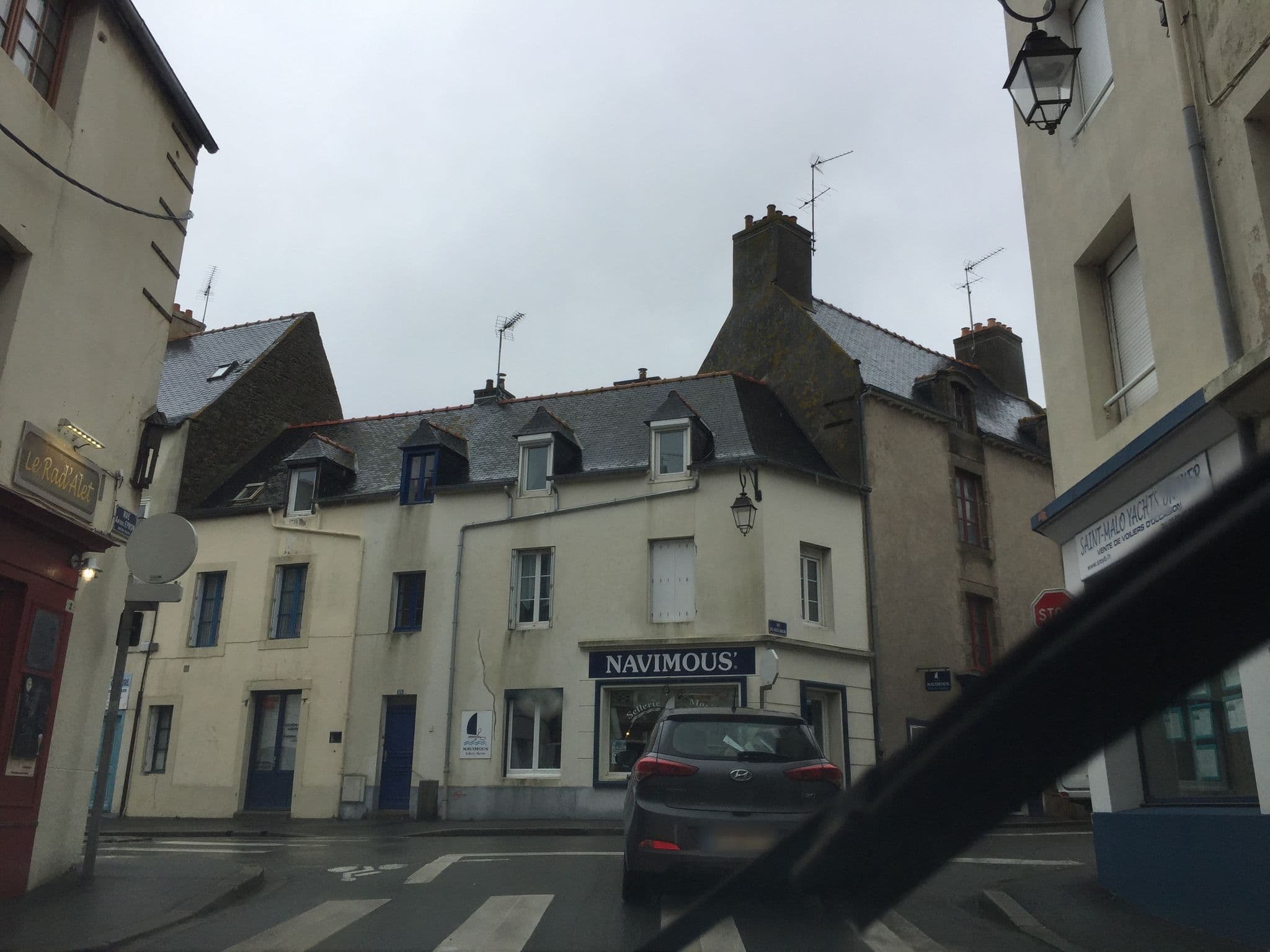 Street view near Le Logis d'Aleth, Saint-Malo — © ptmap (CC BY-SA · Mapillary)