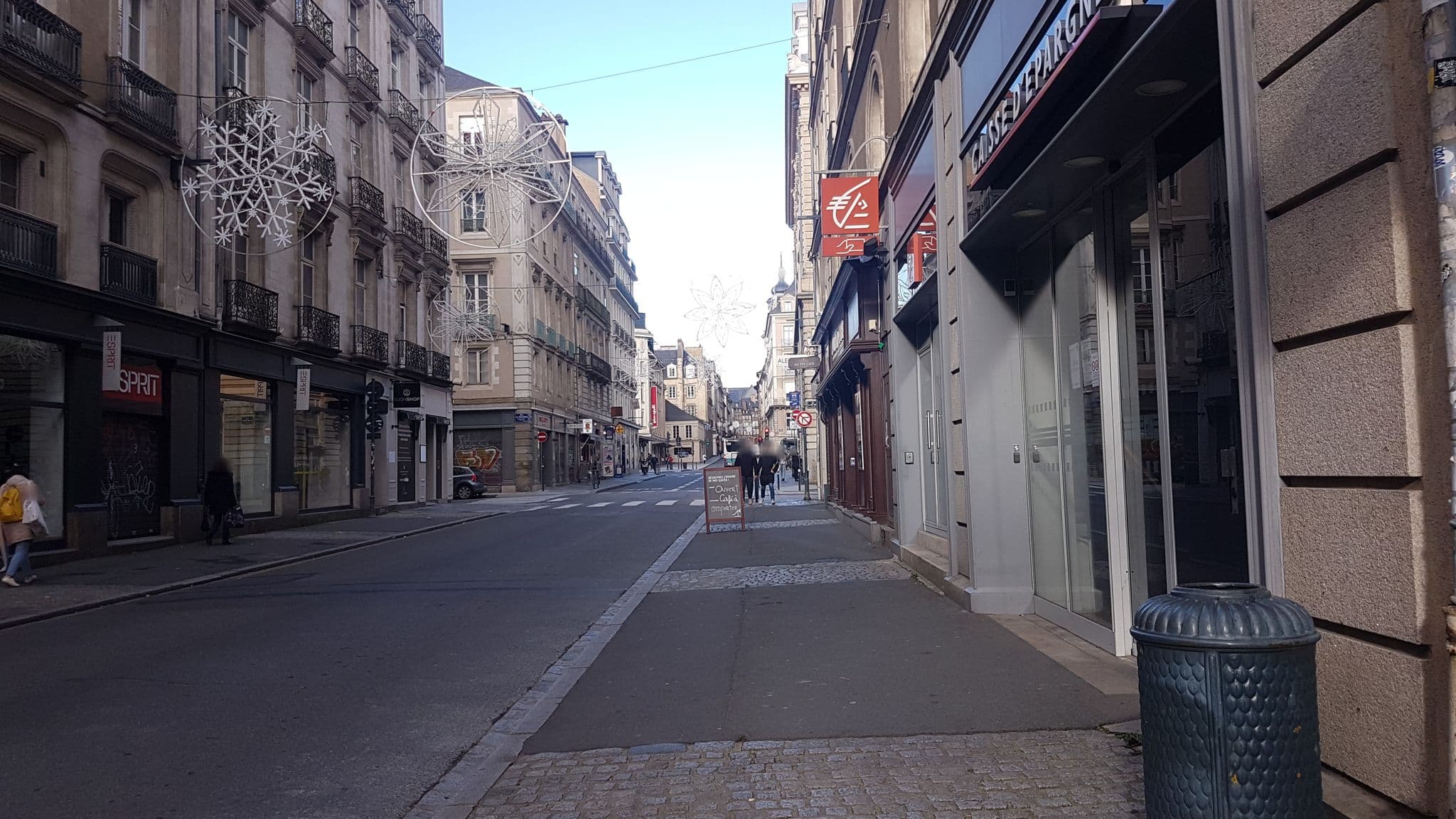 Street view near La Maison de Nemours, Rennes — © helenemarie (CC BY-SA · Mapillary)