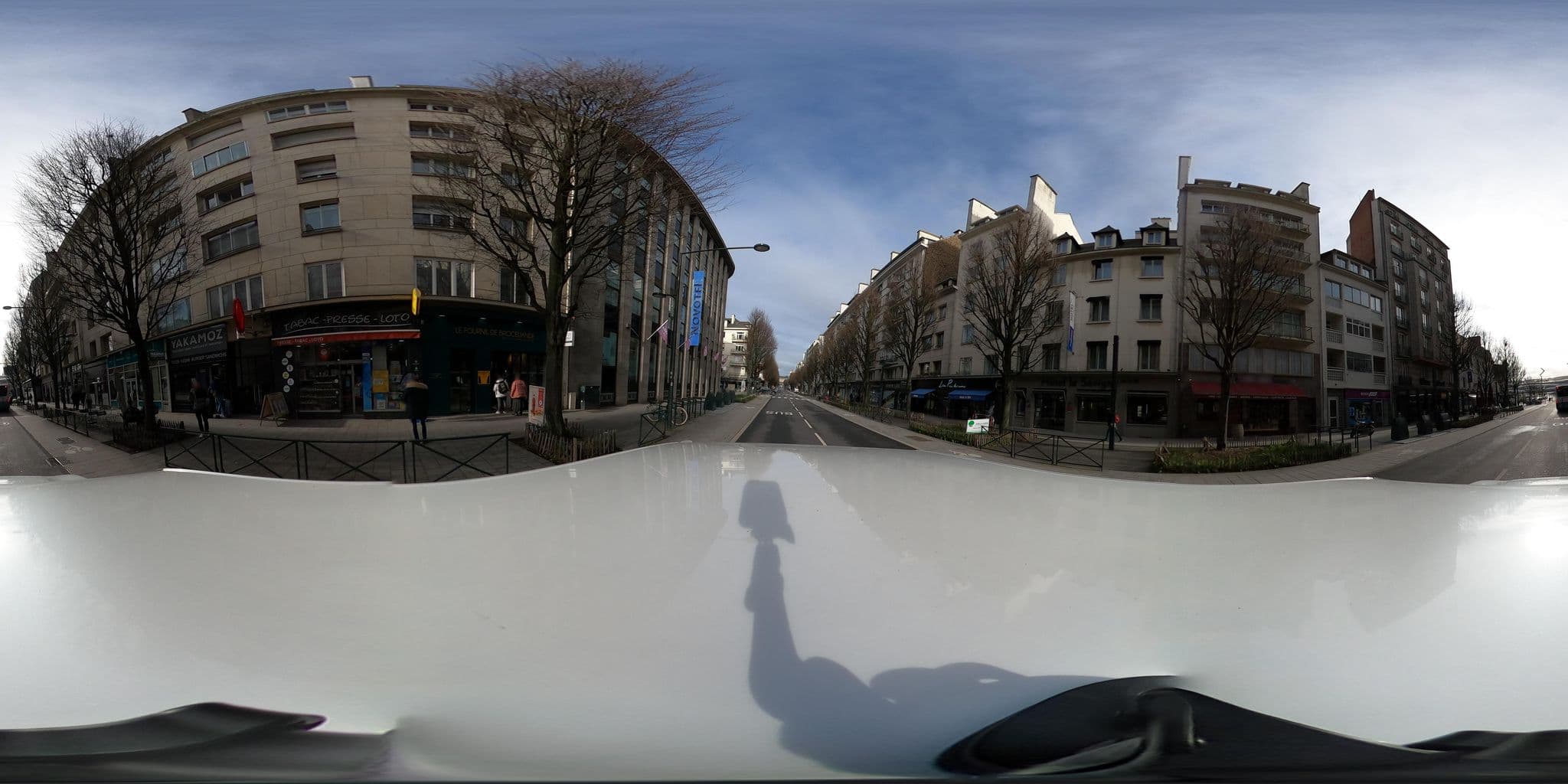 Street view near The Originals City, Hôtel Le Sévigné, Rennes Gare (Inter-Hotel), Rennes — © Caramel (CC BY-SA · Mapillary)