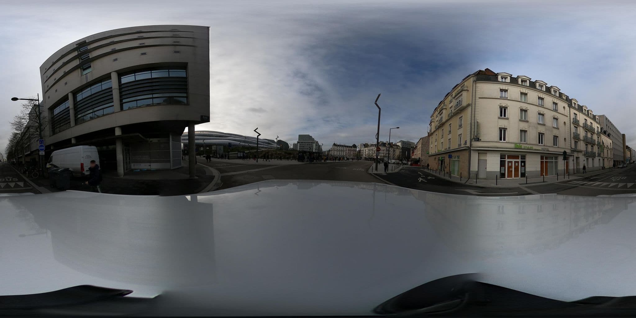 Street view near ibis Styles Rennes Centre Gare Nord, Rennes — © Caramel (CC BY-SA · Mapillary)
