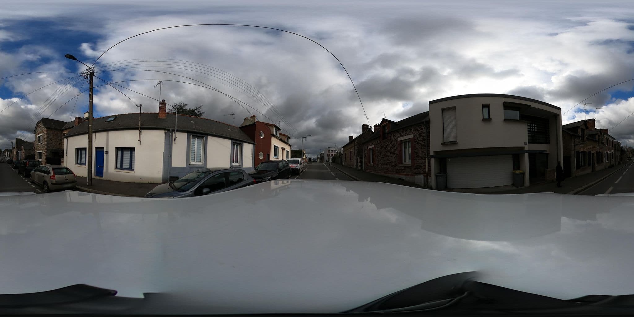 Street view near AX Hotel, Rennes — © Caramel (CC BY-SA · Mapillary)