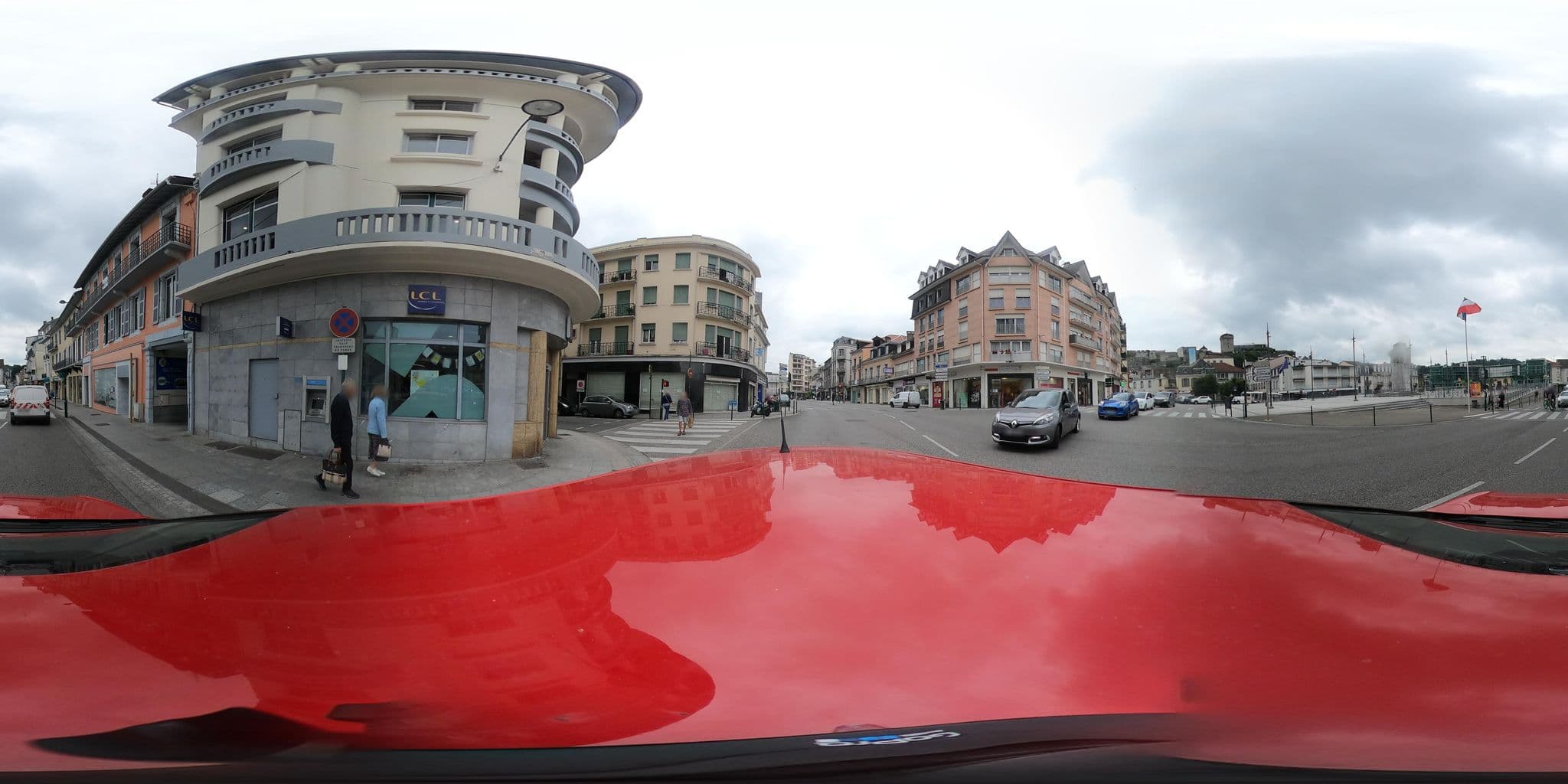 Street view near Hôtel de la Basilique, Lourdes — © IterER (CC BY-SA · Mapillary)