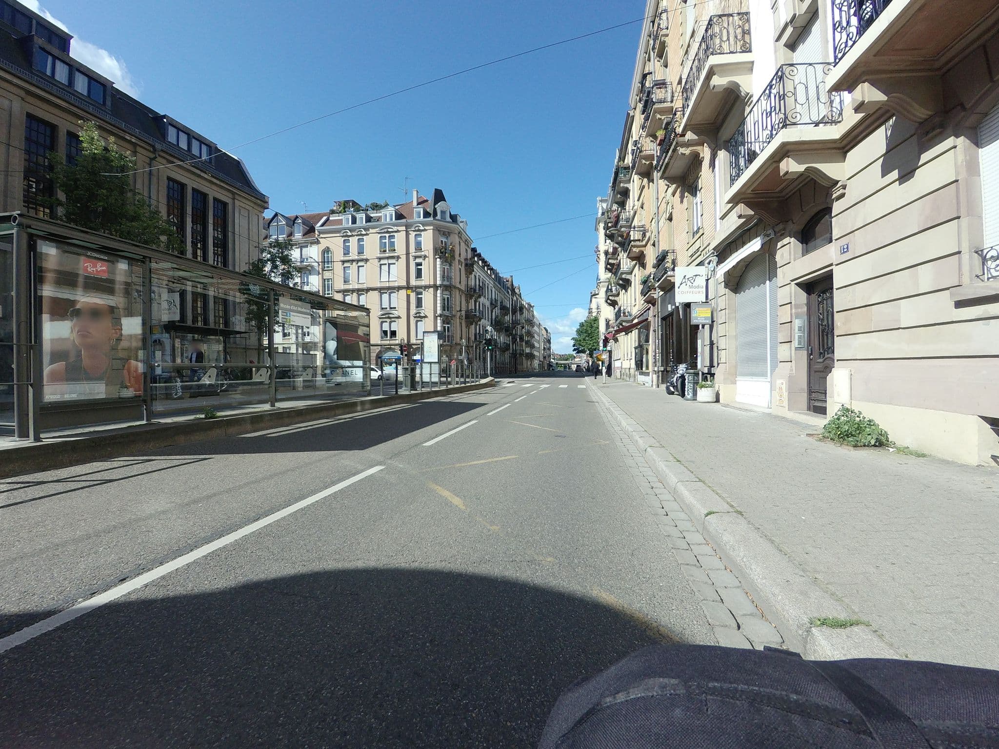 Street view near Appart'City Strasbourg Centre, Strasbourg — © larshelmin (CC BY-SA · Mapillary)