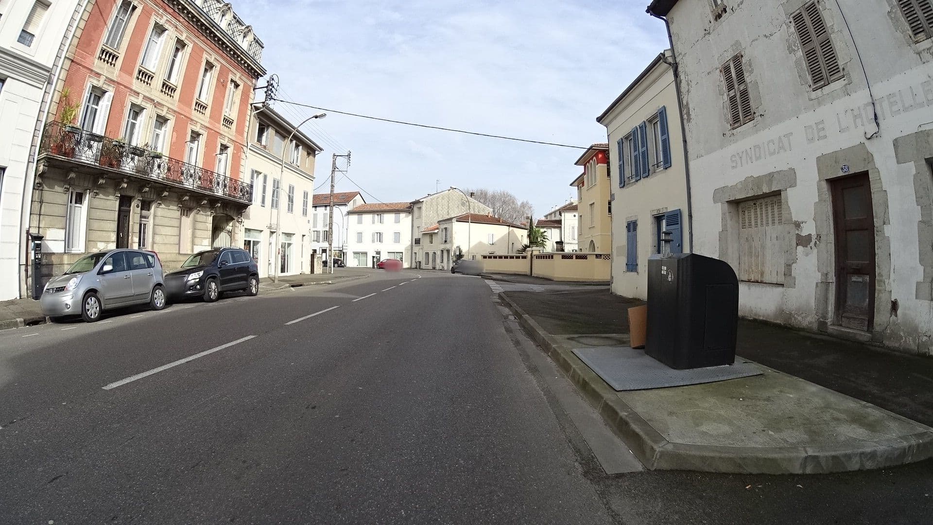 Street view near Hôtel thermotel, Dax — © blef (CC BY-SA · Mapillary)