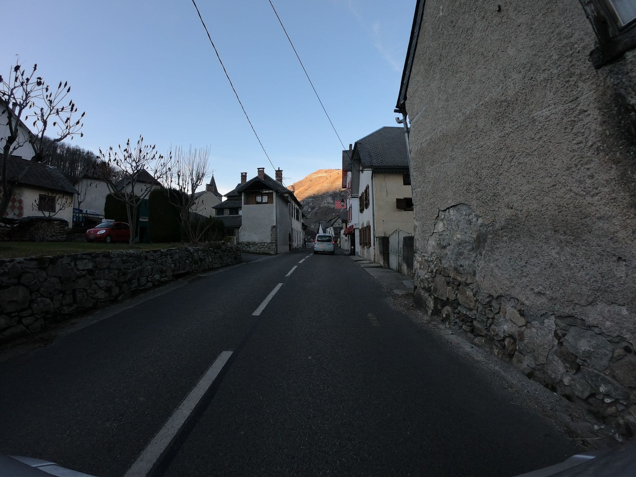 Street view near Hôtel Restaurant des Deux Cols, Campan — © joostjakob (CC BY-SA · Mapillary)