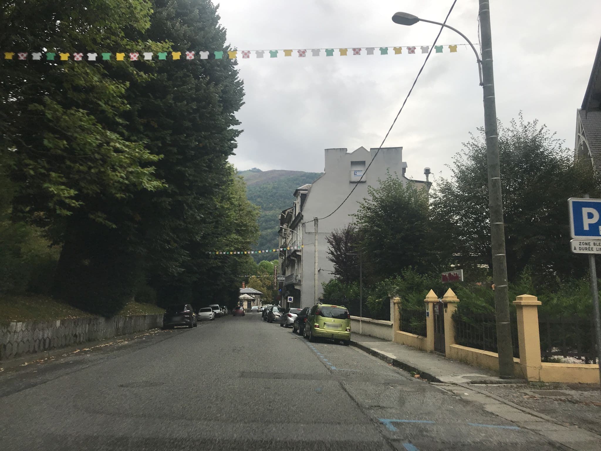 Street view near Hôtel Aquitaine, Bagnères-de-Luchon — © pgiraud (CC BY-SA · Mapillary)